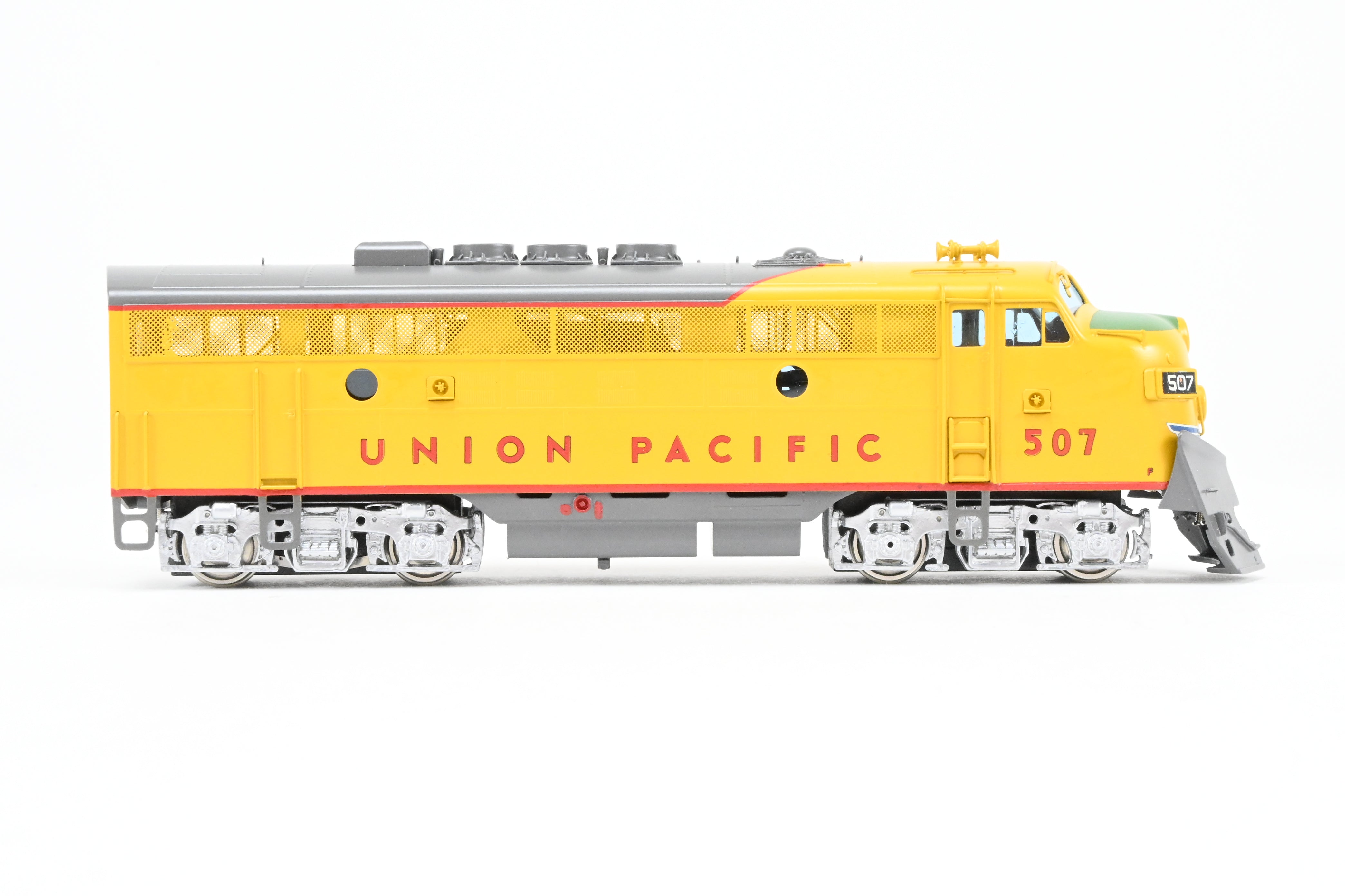 HO Scale Brass Union Pacific EMD F9MA Locomotive Model with Snowplow, Oriental Limited Edition, Numbered FP #507