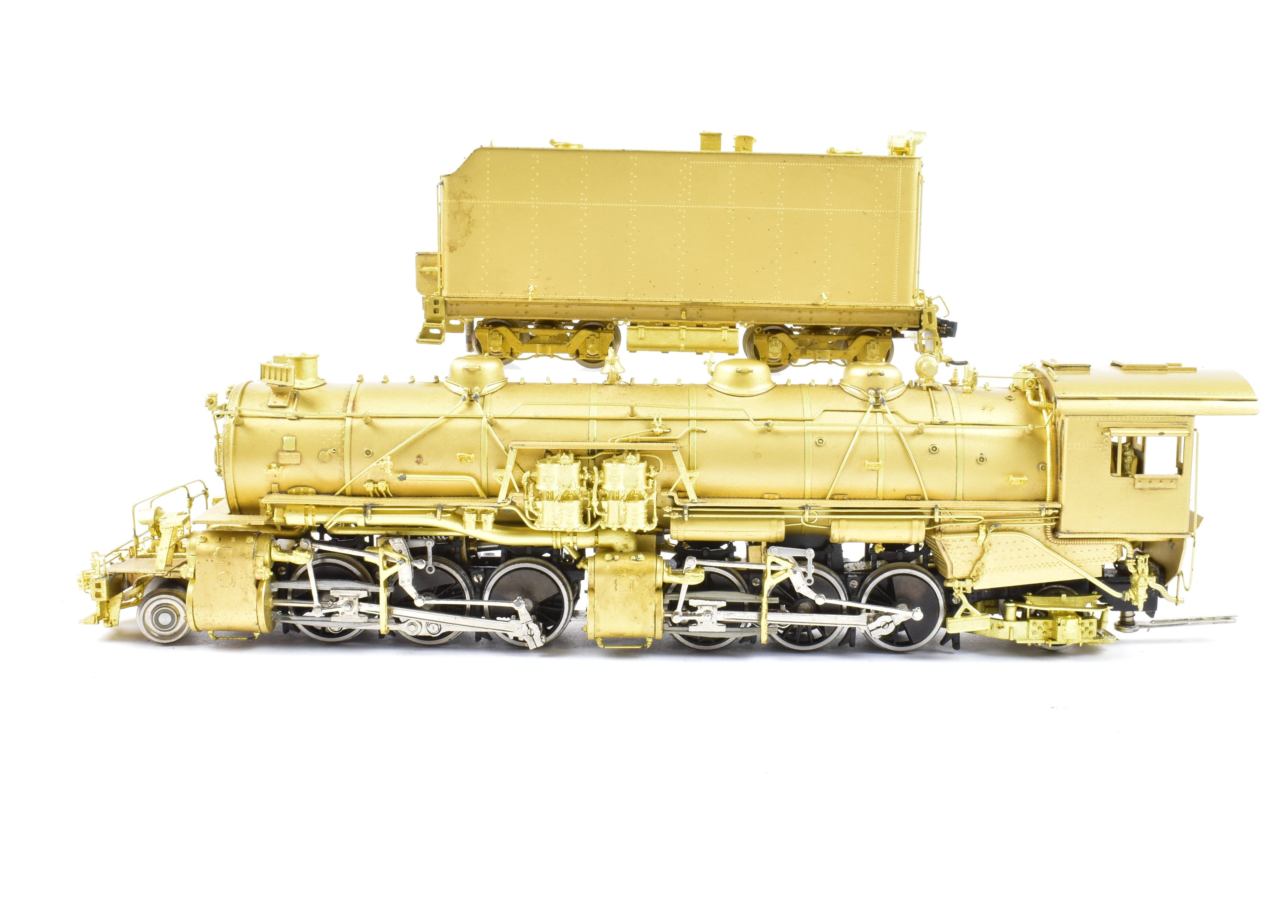 HO Scale Brass Nickel Plate Products - Southern Pacific 2-6-6-2 MM-3 Model Train with Nickel Plating