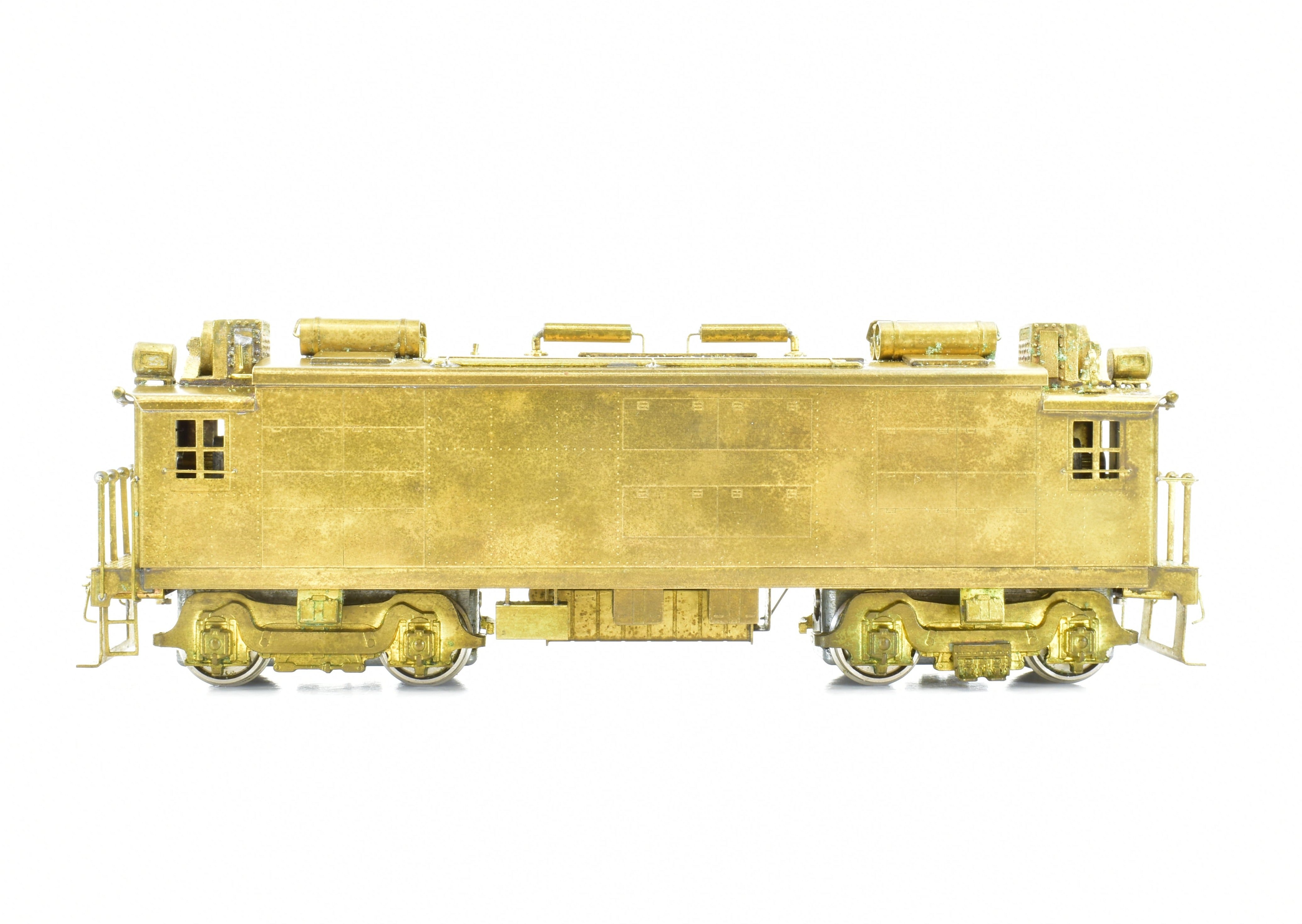 HO Scale Brass Model of New York Central Class DES - 3 Oil Electric Box Cab Locomotive, Custom - Made for NJ and NYC
