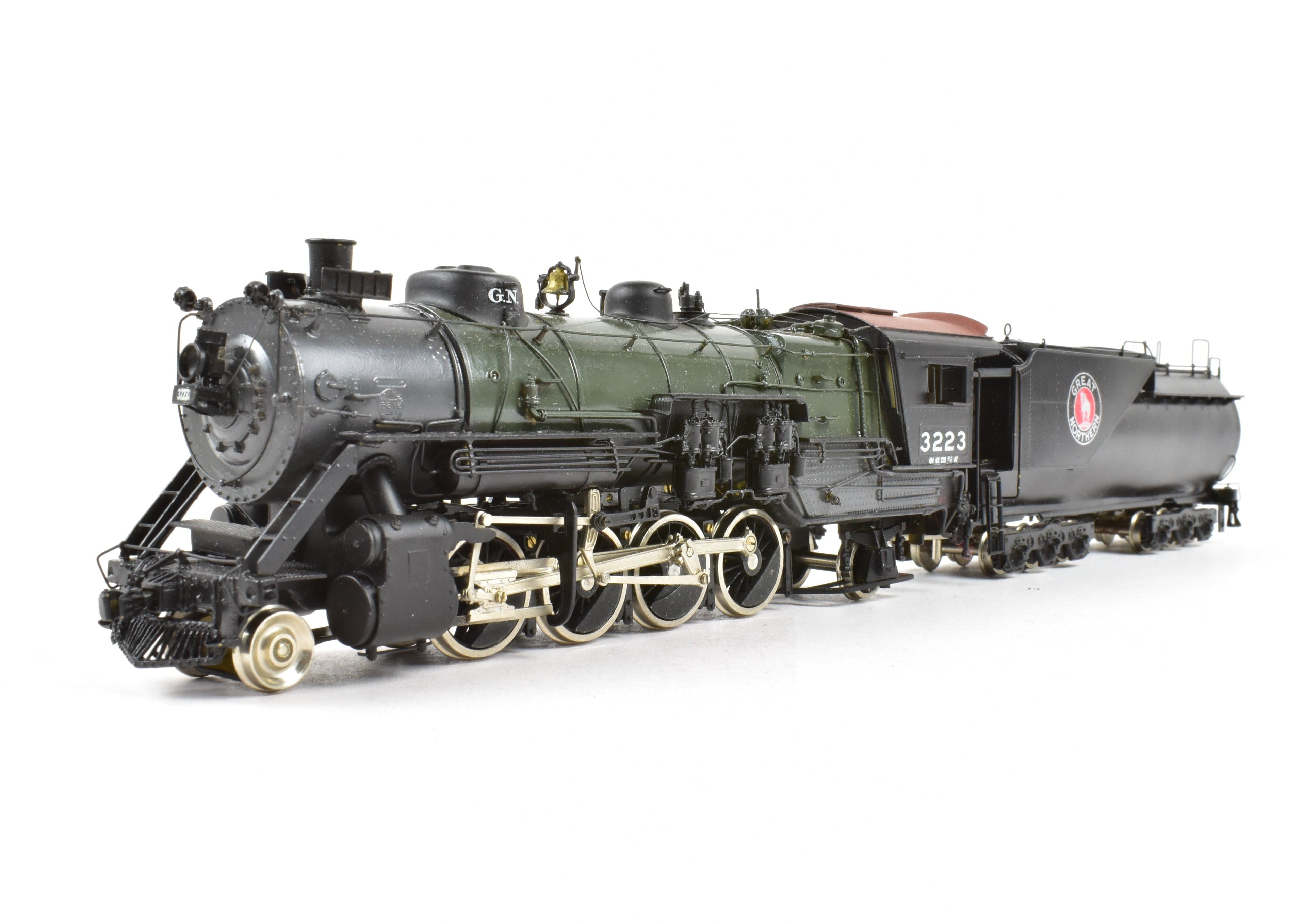 HO Scale Brass Sunset Models Great Northern 2-8-2 Class O-4 Custom Painted Model Train