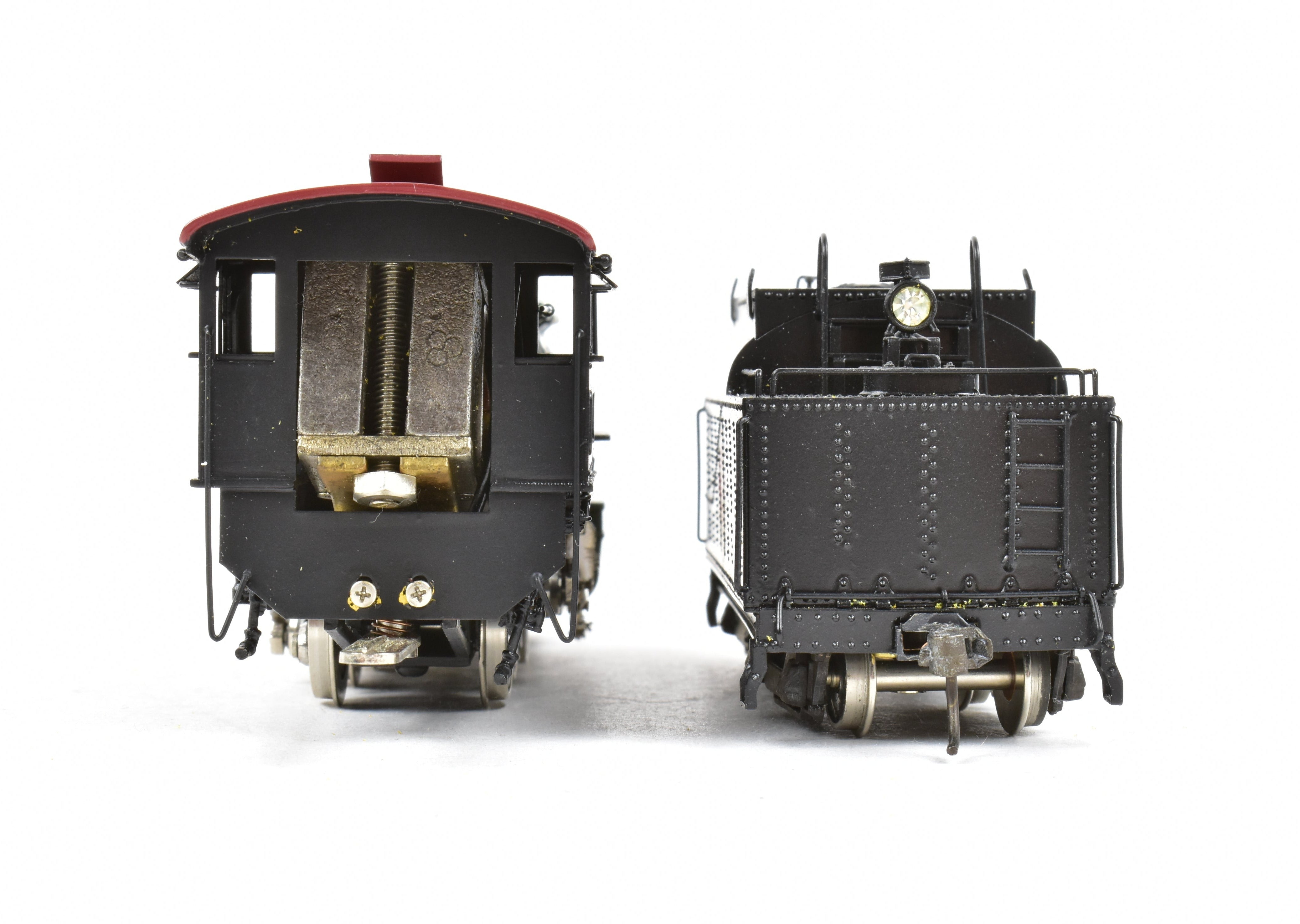 HO Scale Brass Model Train - PFM - Tenshodo GN Great Northern F8 Class 2-8-0 Factory Painted with Glacier Park Paint Scheme
