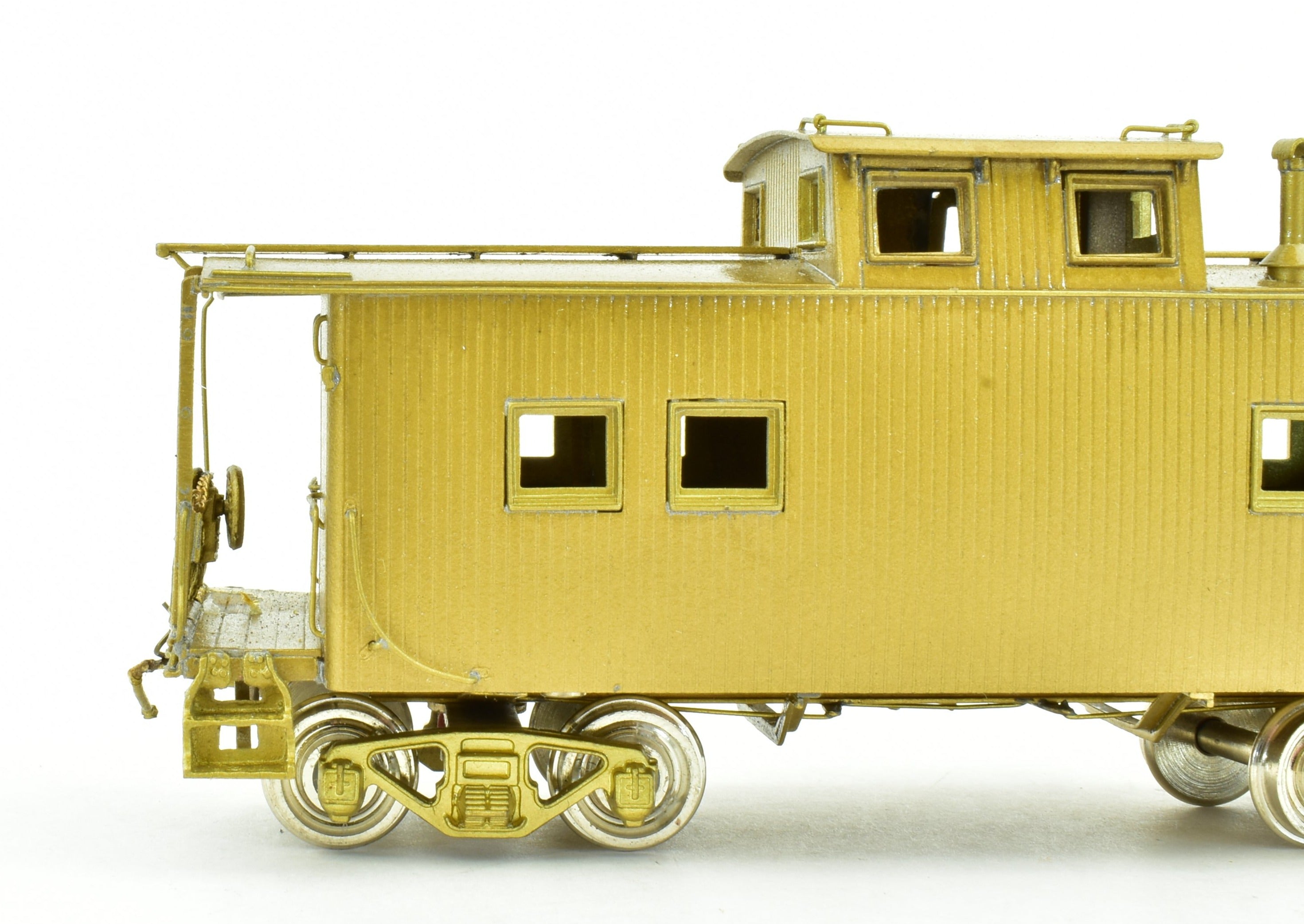 HO Scale NJ Custom Brass Reading Wood Caboose - RDG, Built by KSM