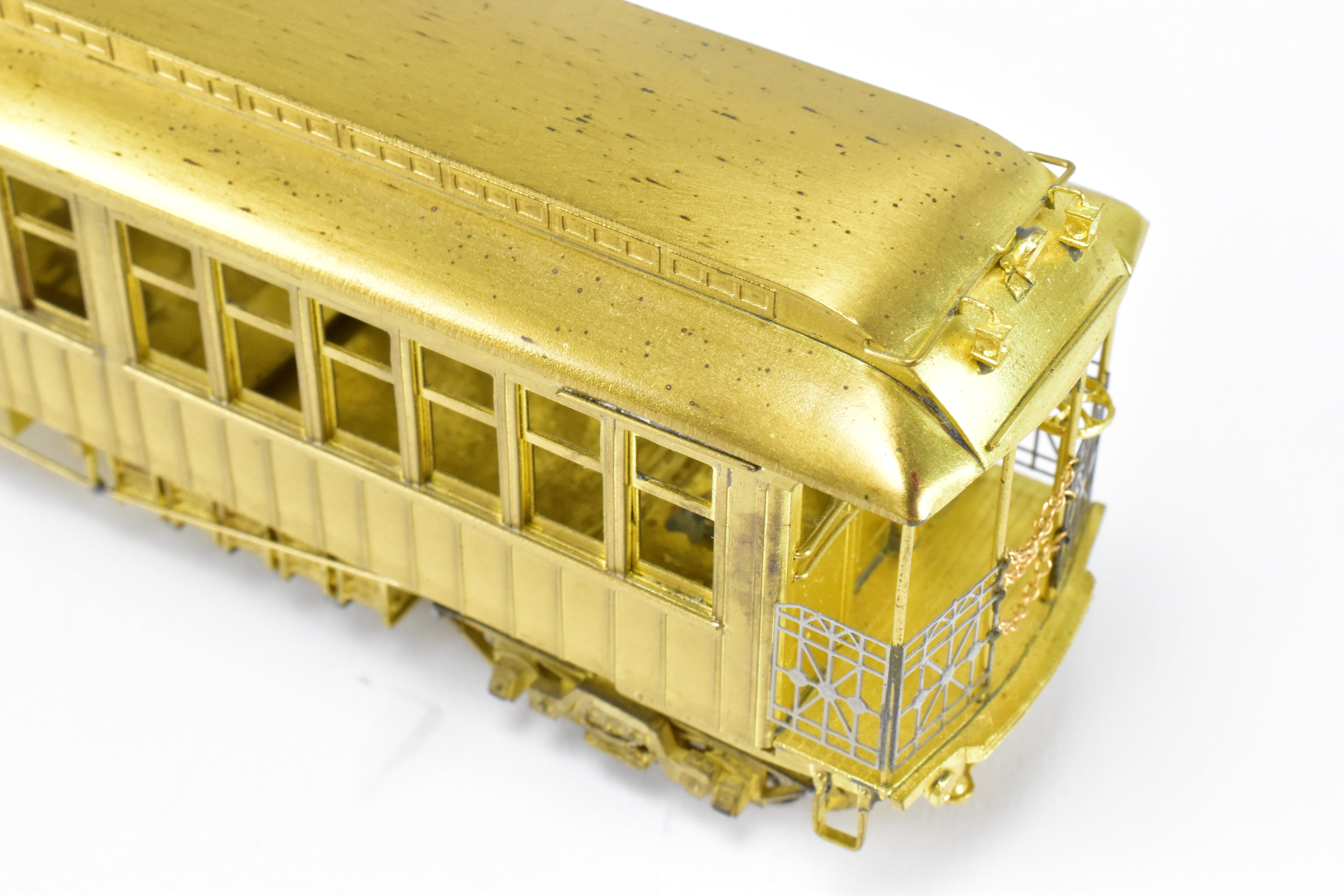 HO Scale Brass Model Train Set by MTS Imports - Manhattan Elevated Railway and Chicago & South Side Rapid Transit Elevated 2 Car Set