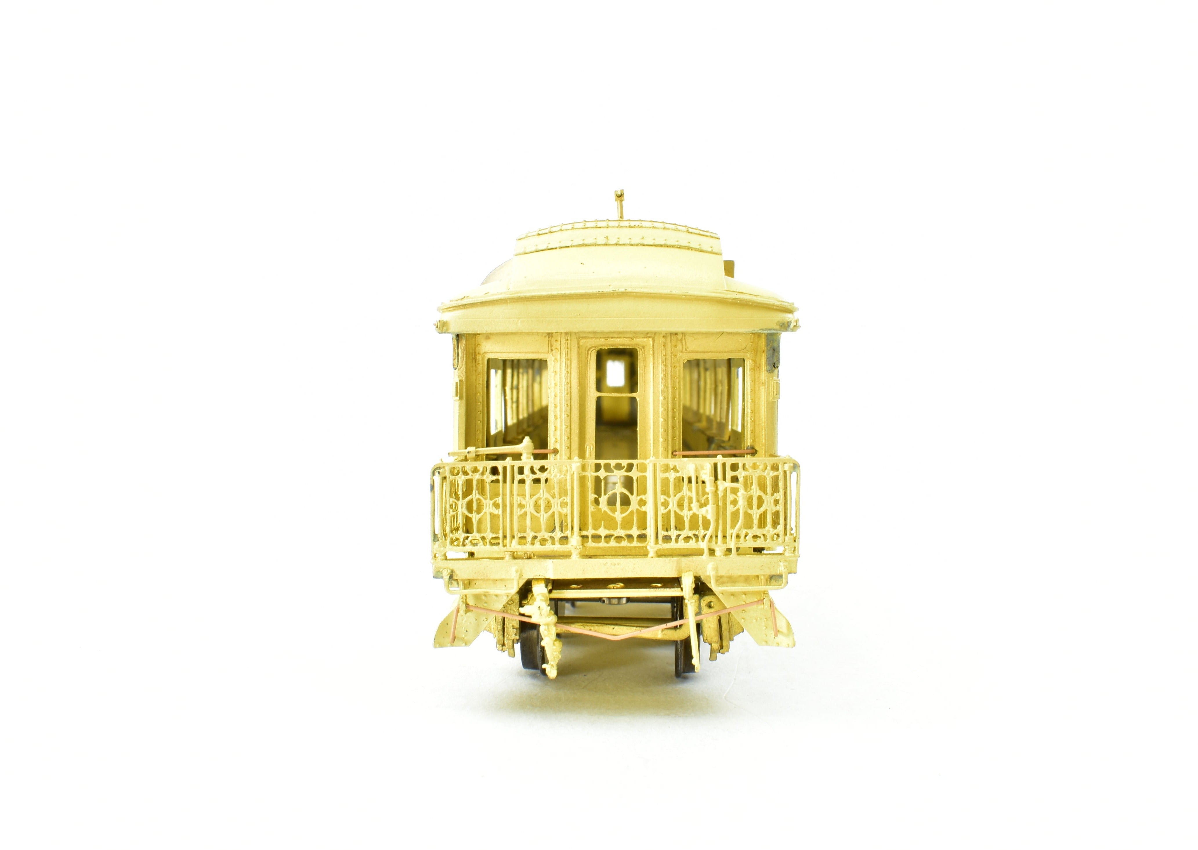 HO Scale Brass ATSF - Santa Fe Heavyweight Business Car #9/#10 by Pecos River