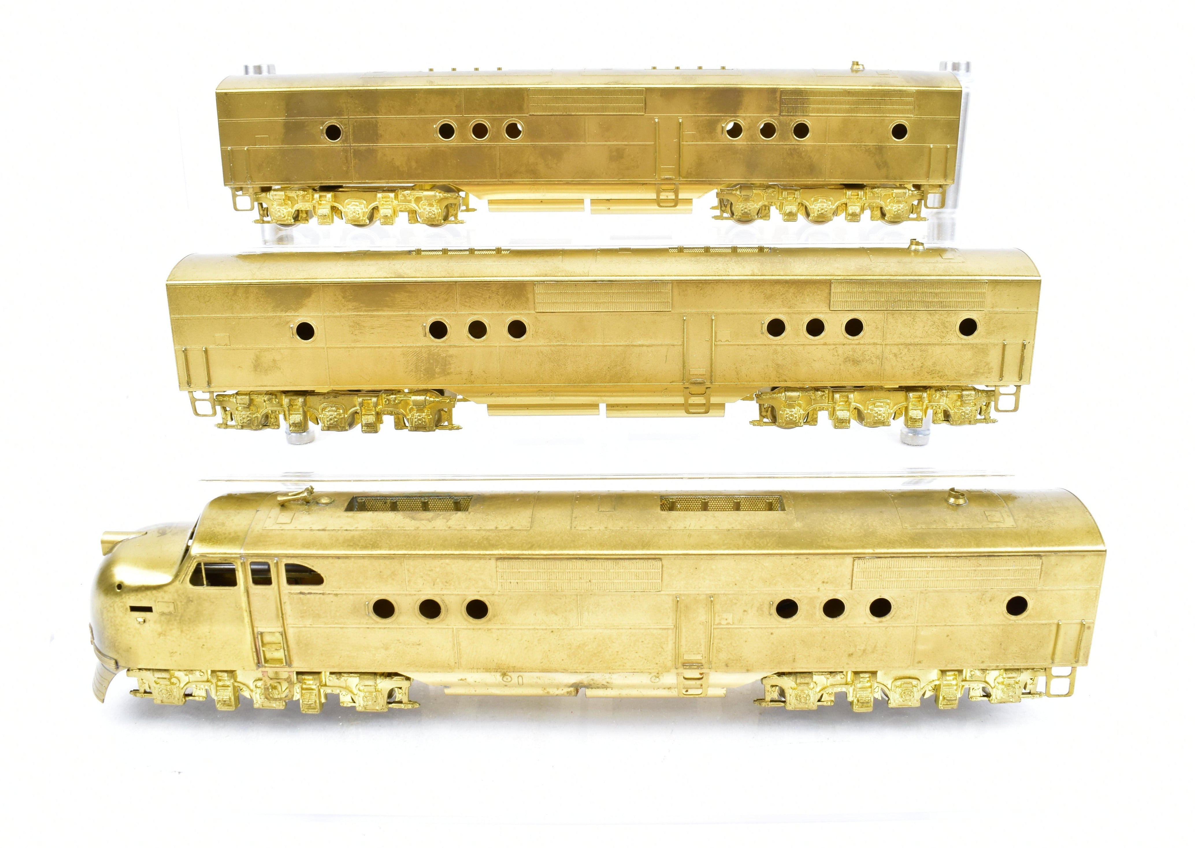 HO Scale Brass Oriental Limited Train Set - Various Road Models, COSF & COLA EMD E2A/E2B/E2B 3-Unit Set