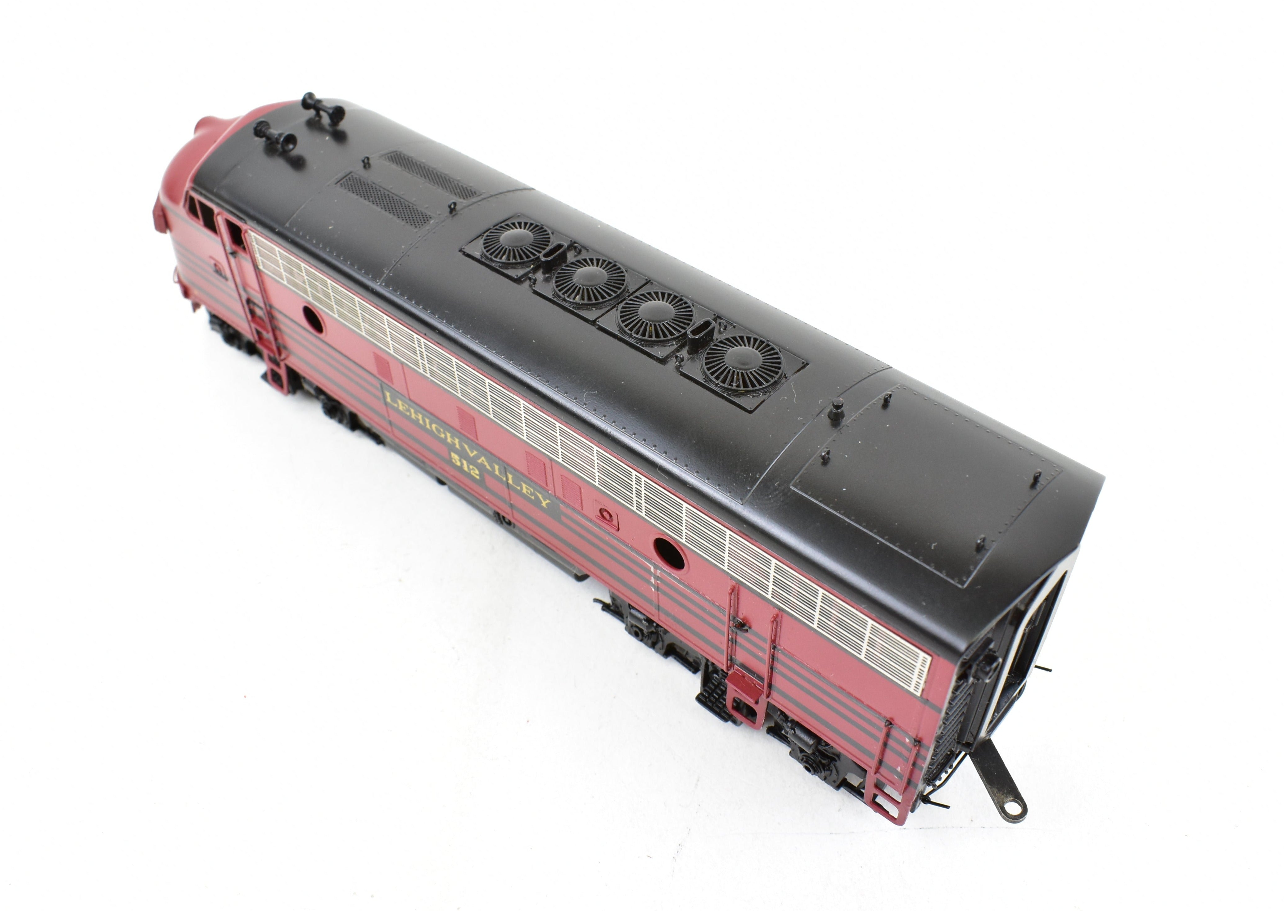 HO Scale Brass Oriental Limited Lehigh Valley EMD F3A Phase IV Factory-Painted Locomotive #512