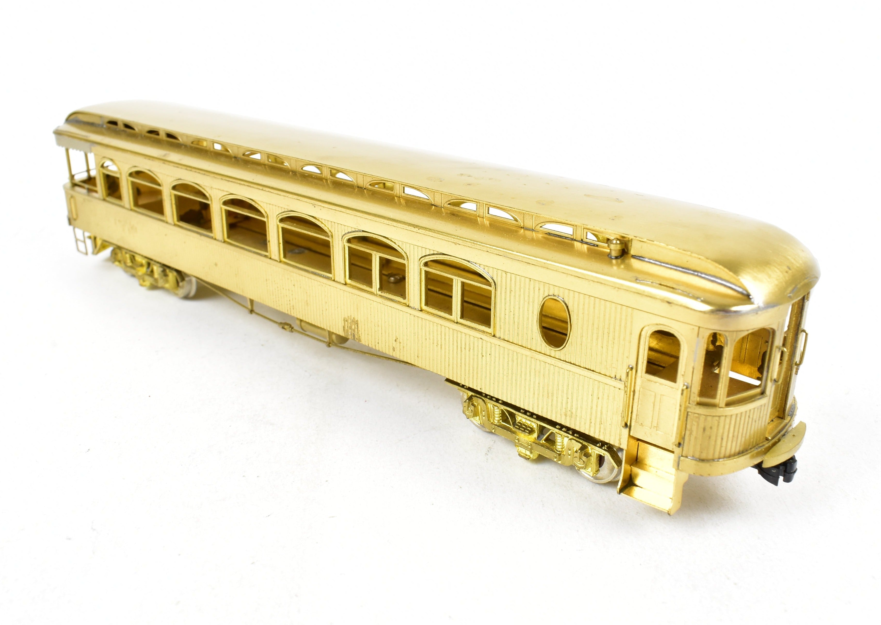 HO Scale Brass Suydam Sacramento Northern Niles Wood Interurban Parlor Car Model - Bidwell Version