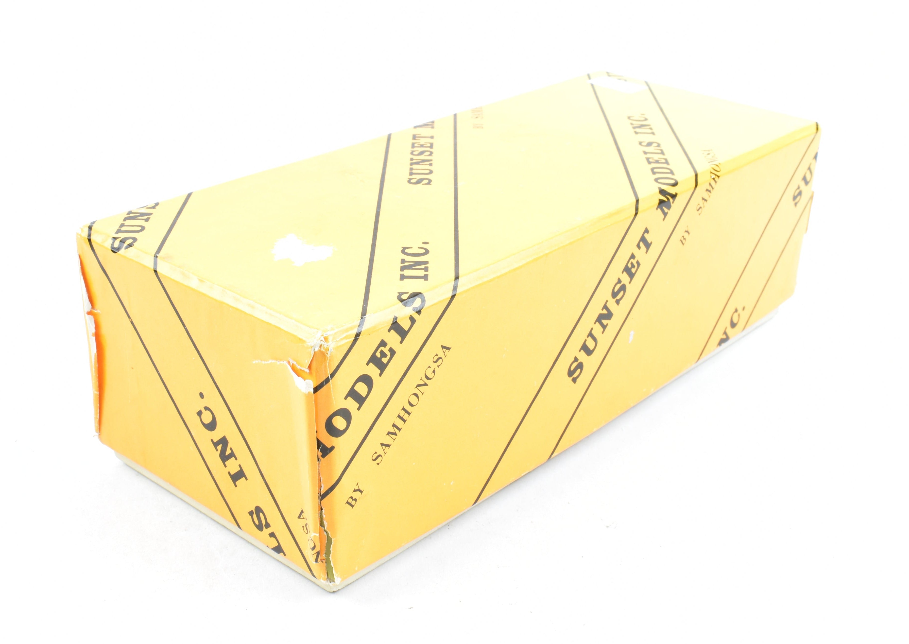 HO Scale Brass Sunset Models SP - Southern Pacific 100-C-3/4 Tender Only with Non - Original Box, Sold As - Is Condition