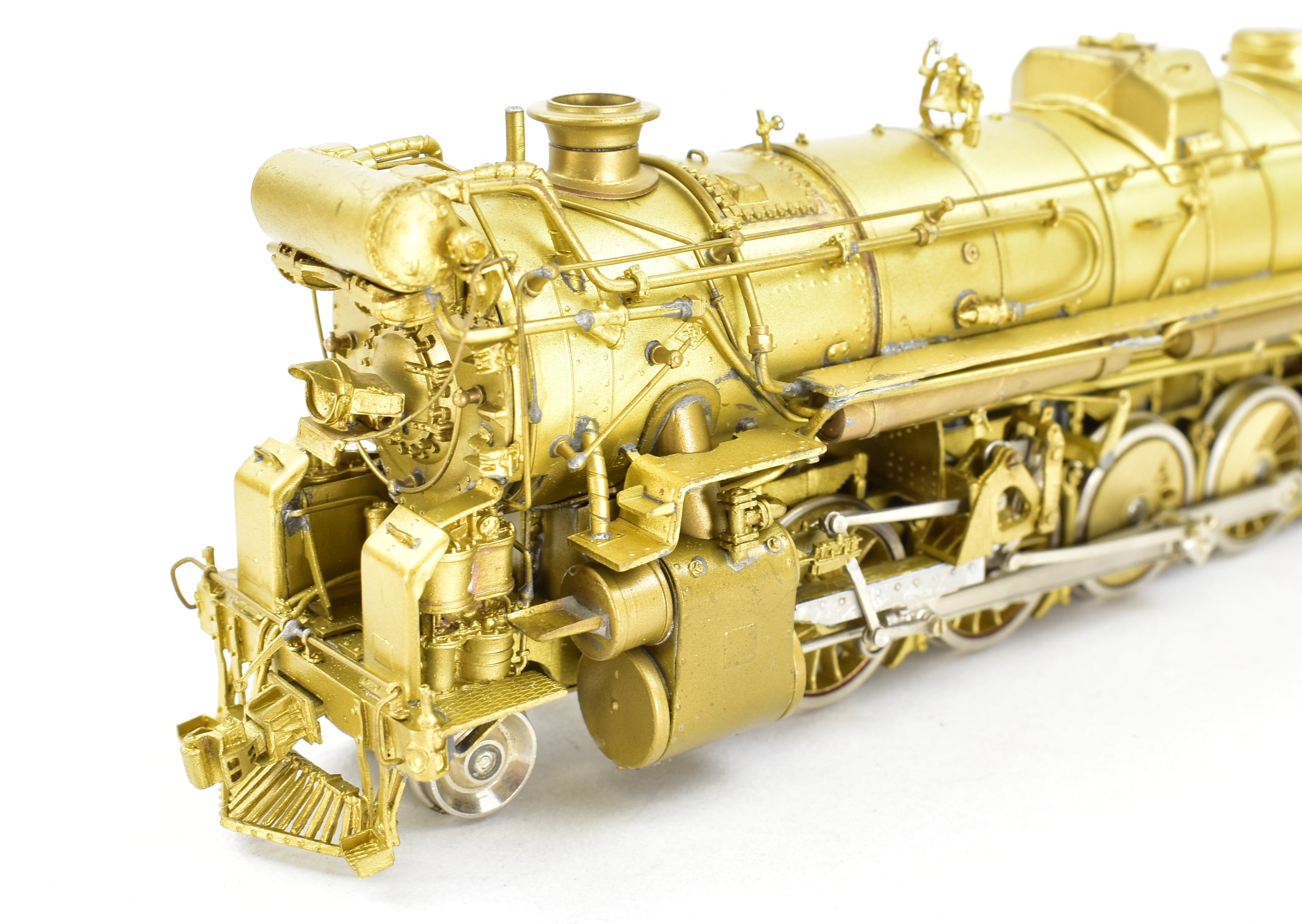 HO Scale Brass Texas & Pacific I-1A 2-10-4 #610 Sunset Model