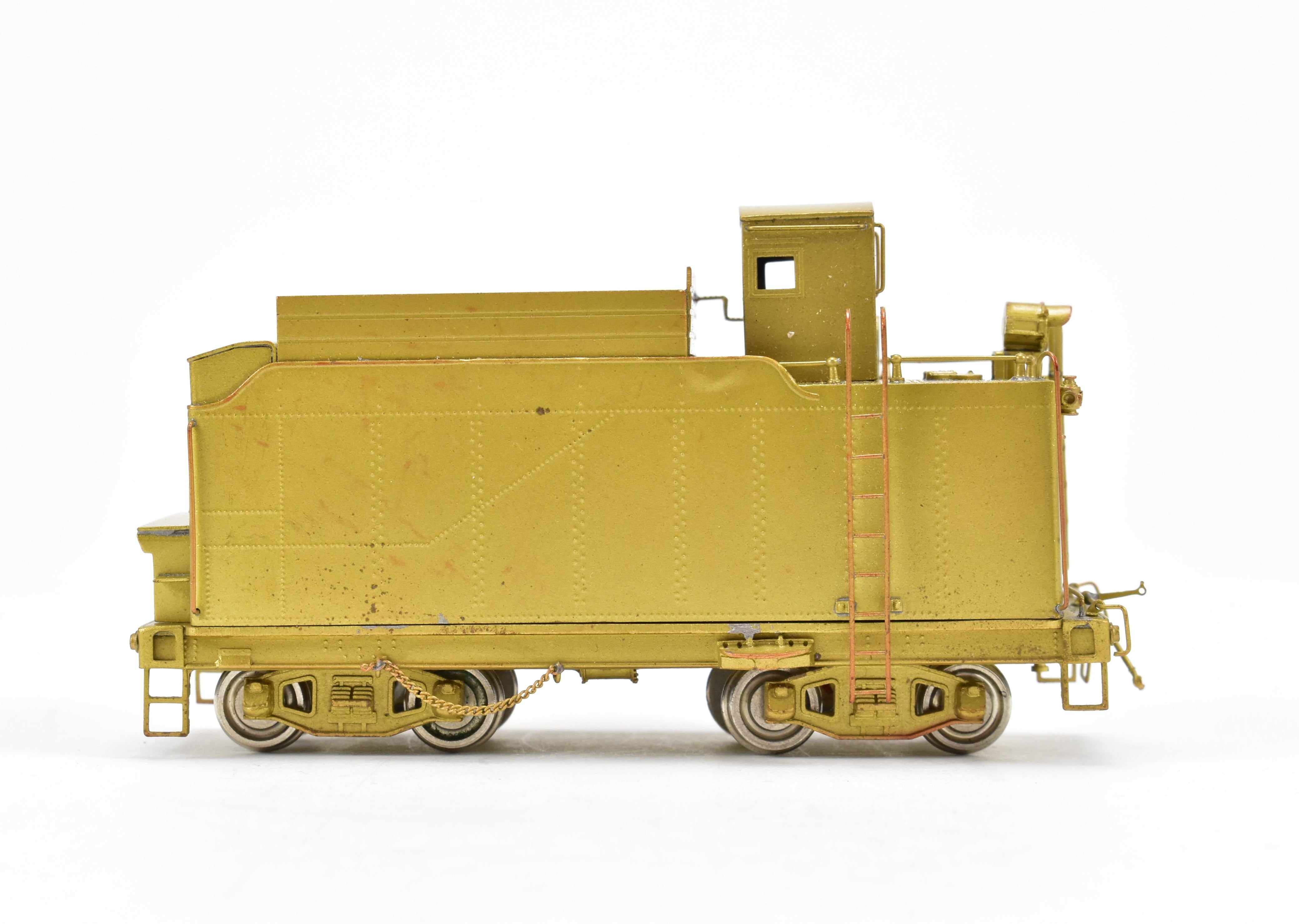 HO Scale Brass Model Train Tender - Denver & Salt Lake (D&SL) or Denver & Rio Grande Western (D&RGW) 2-8-2 and 2-6-6-0 Tender Only by Sunset Models