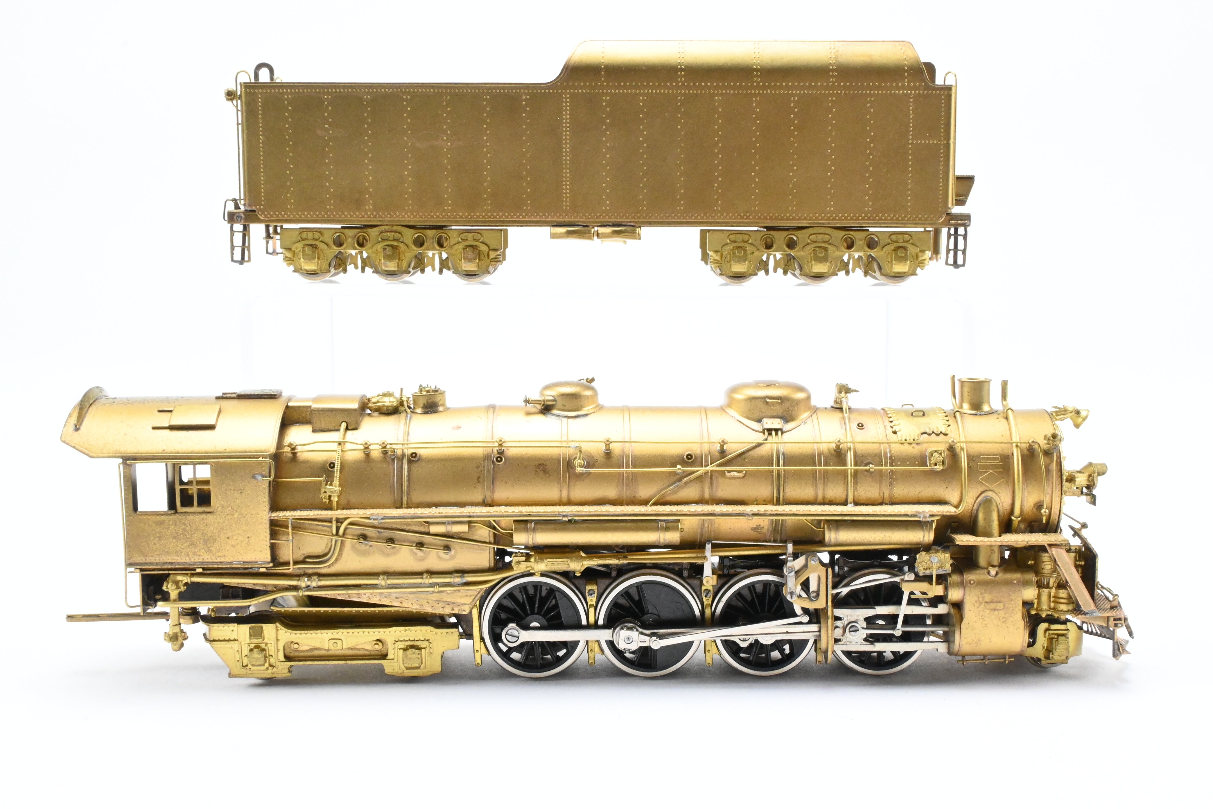 1966 HO Brass PFM - Fujiyama Erie Railroad 2-8-4 Class S-4 Model with Minor Wear