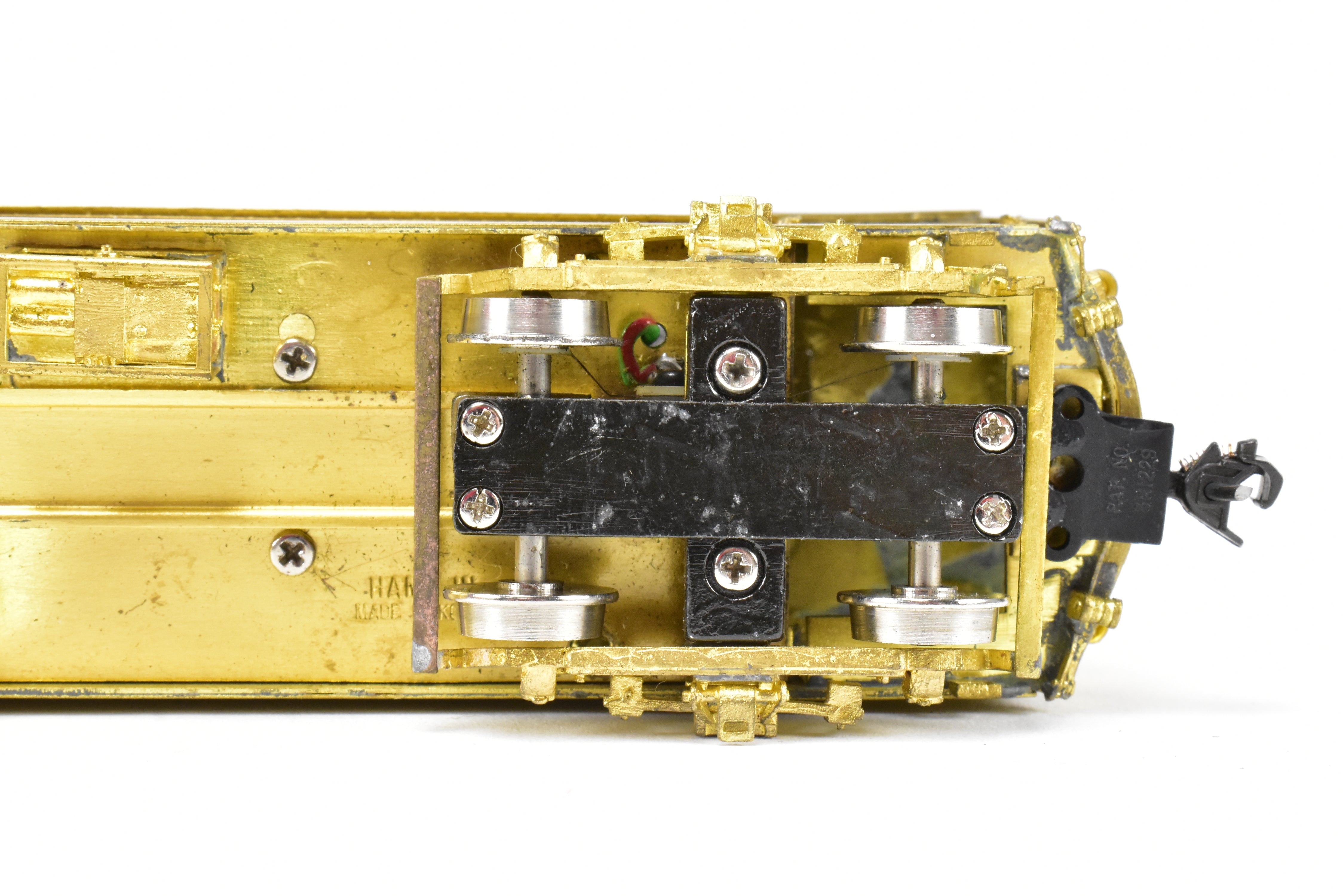 HO Scale Brass Subway Model - MTS Imports IRT Interborough Rapid Transit Deck Roof High-Voltage 2-Car Set for Model Railroads
