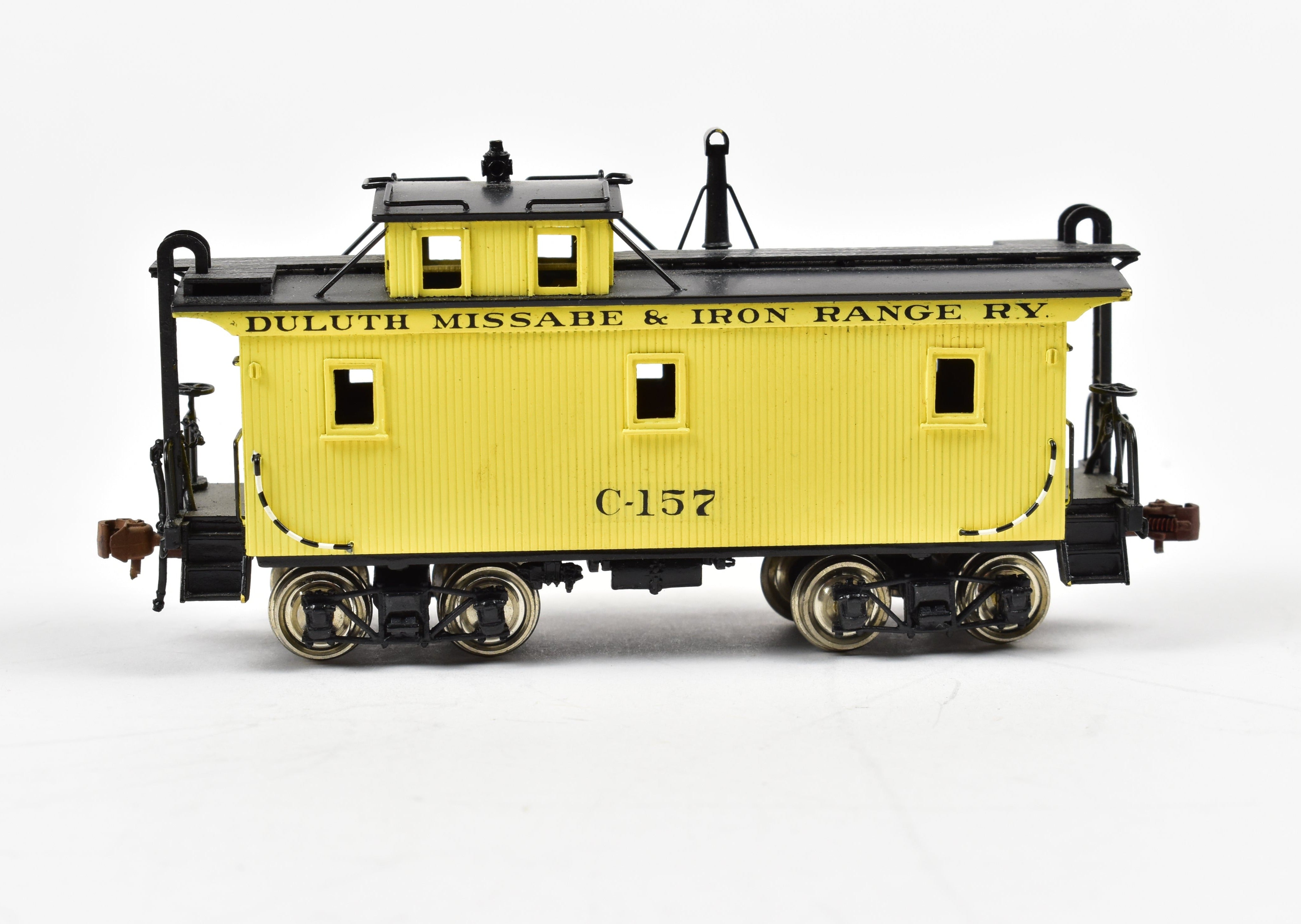 HO Scale Brass SKI Duluth Missabe & Iron Range Wood Caboose FP Model C-157