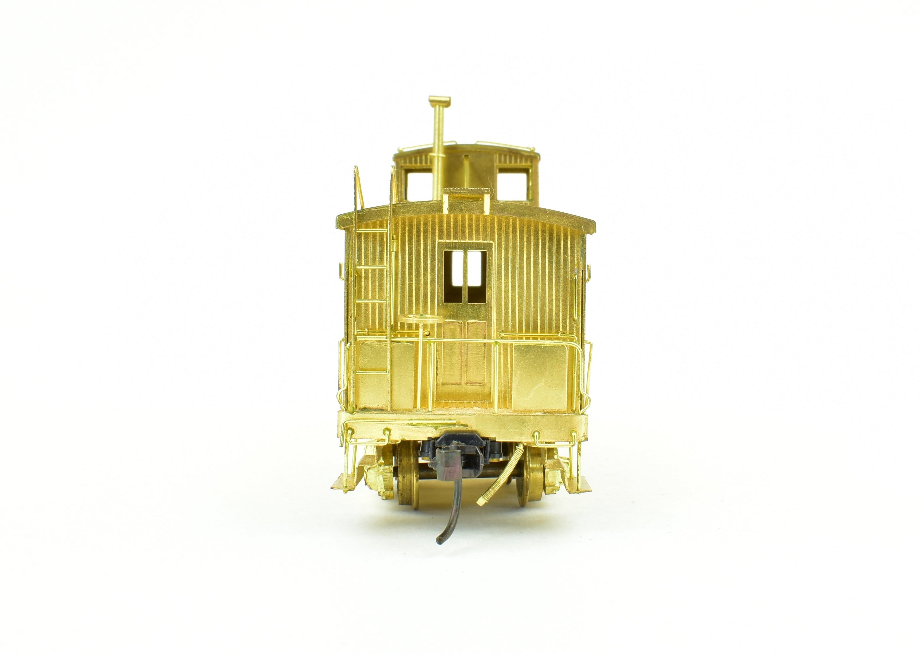 HO Scale Brass Model of Pacific Fast Mail (PFM) Canadian Pacific Railway Wood Caboose
