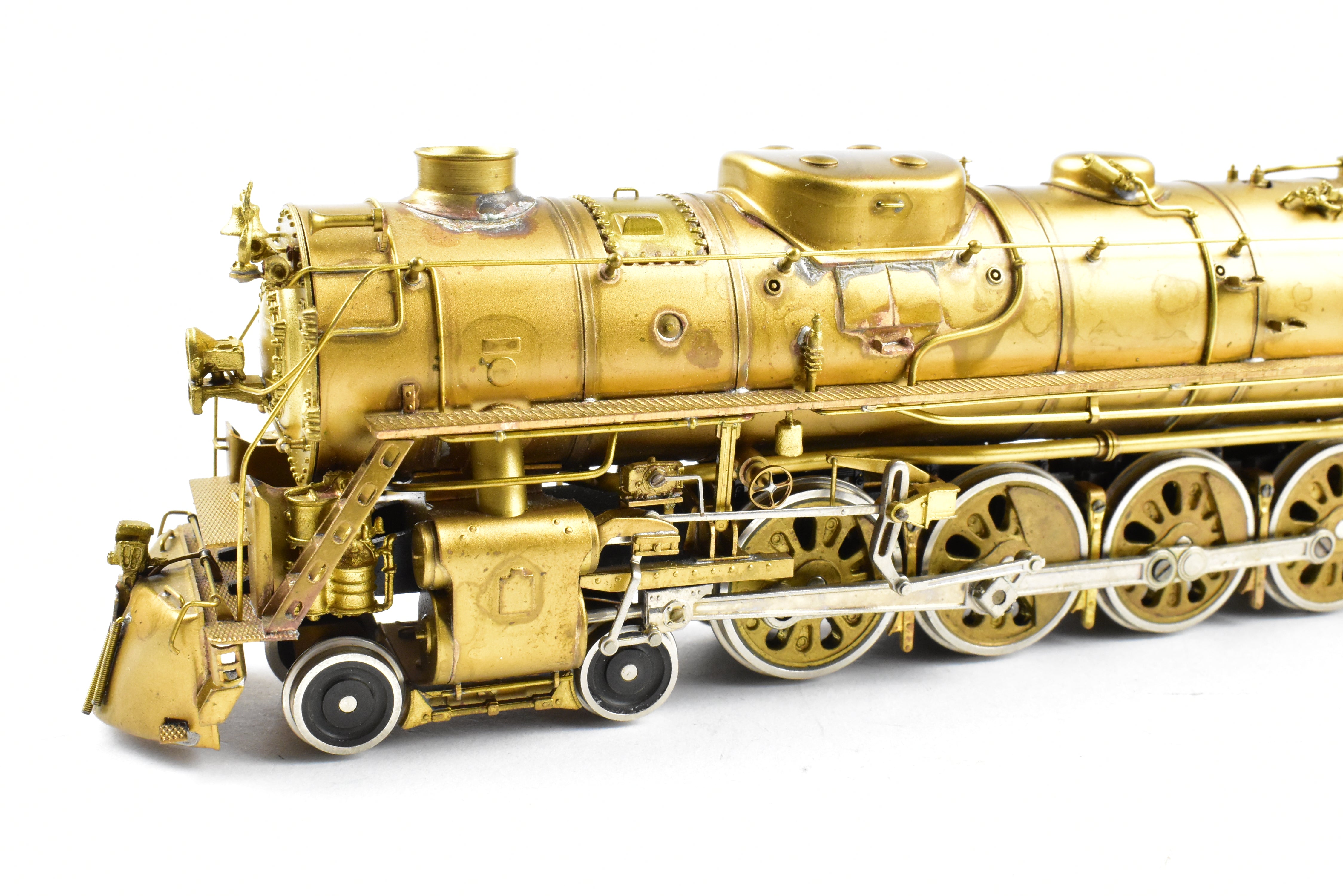 HO Scale Brass Model Train - Northwest Short Line MILW - Milwaukee Road S-2 4-8-4 Locomotive
