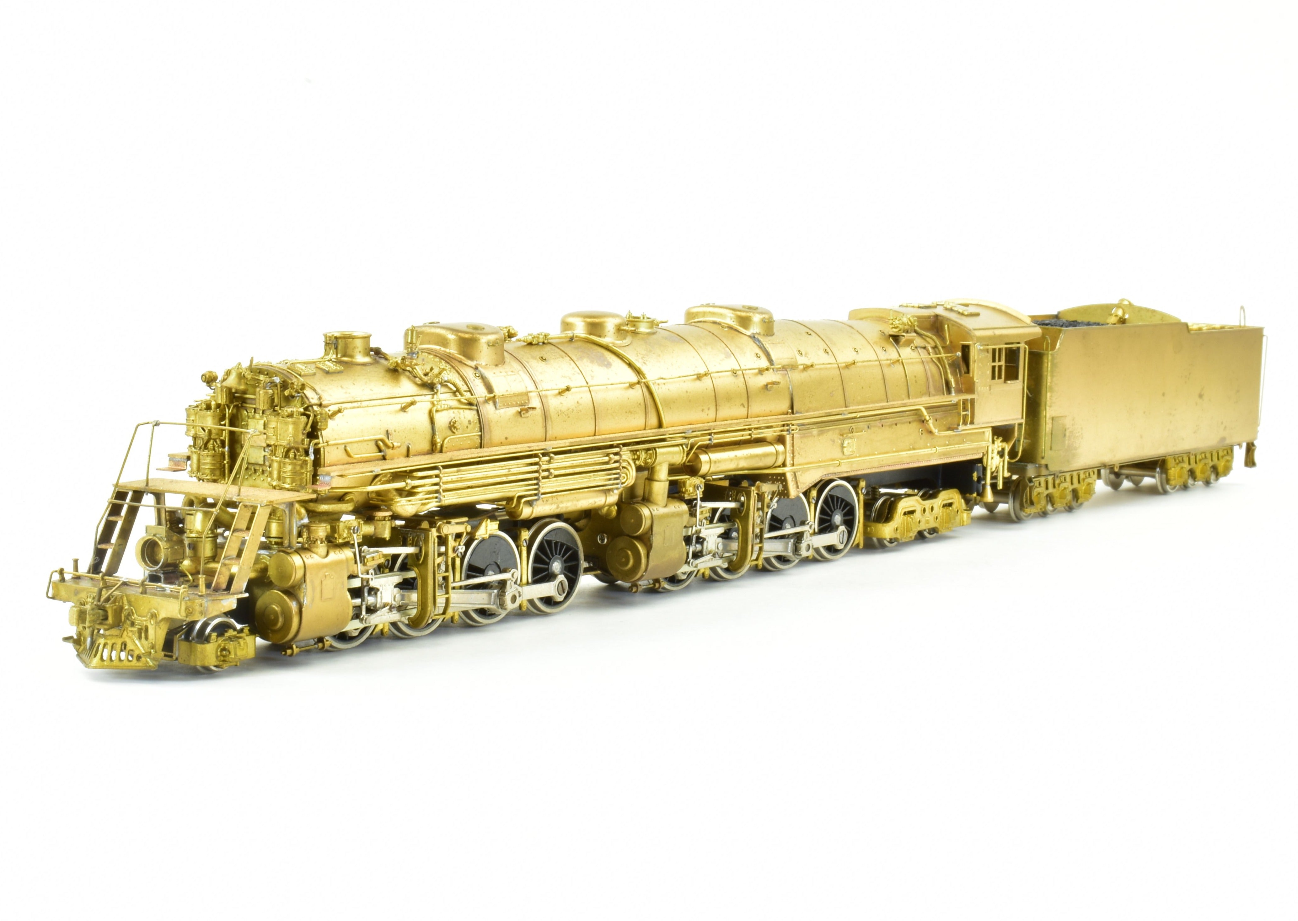 HO Scale Brass Model Train - PFM Fujiyama Northern Pacific Class Z - 5 2 - 8 - 8 - 4 Locomotive from 1969 Run with Crown Design