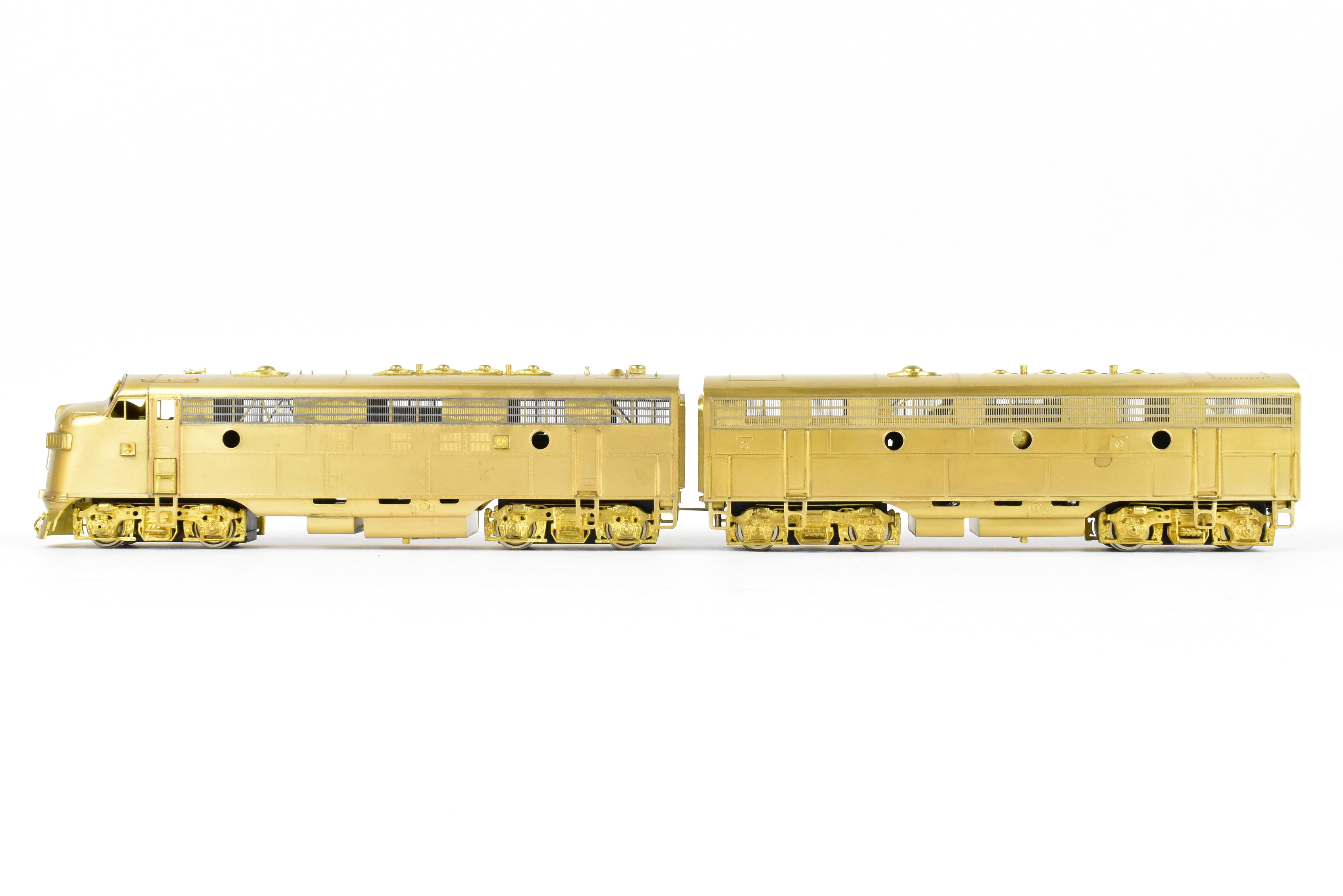 HO Brass Oriental Limited 1500 HP EMD FP7A/F7B Phase II Set, Smooth Runners