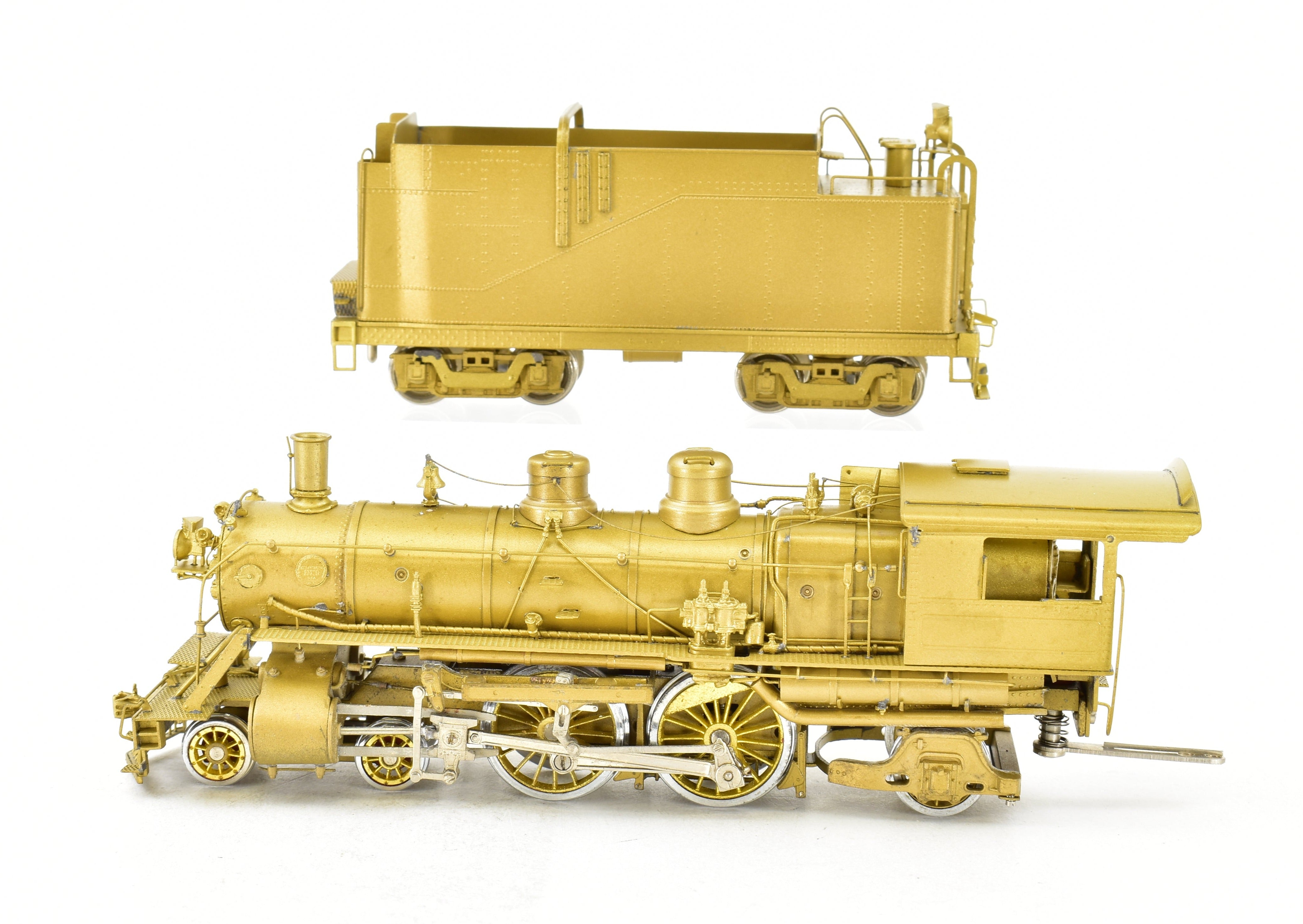 HO Scale Brass Model Train - Great Northern Class K - 1 4 - 4 - 2 Atlantic, Custom - Built by NJ Custom Brass