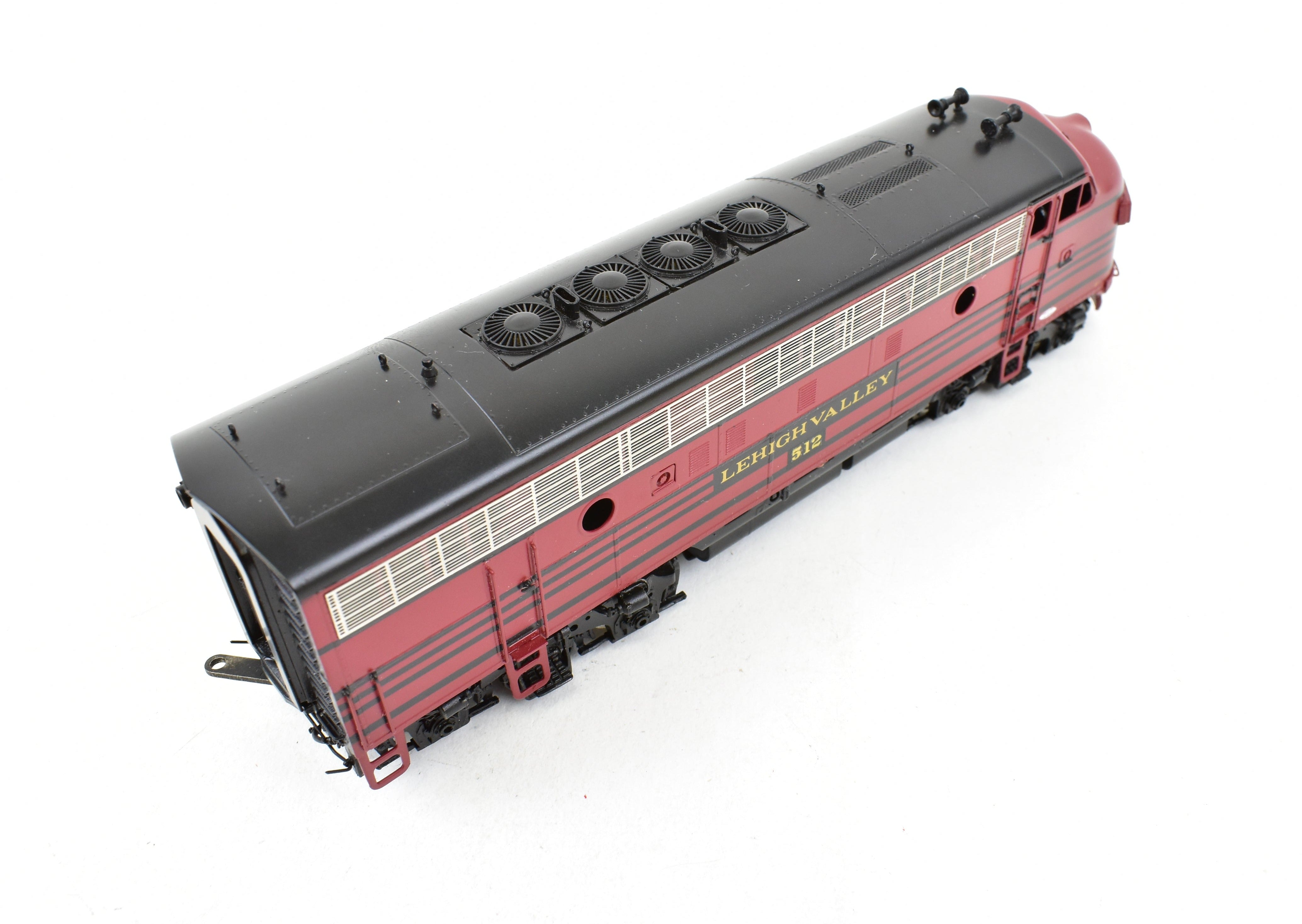 HO Scale Brass Oriental Limited Lehigh Valley EMD F3A Phase IV Factory-Painted Locomotive #512