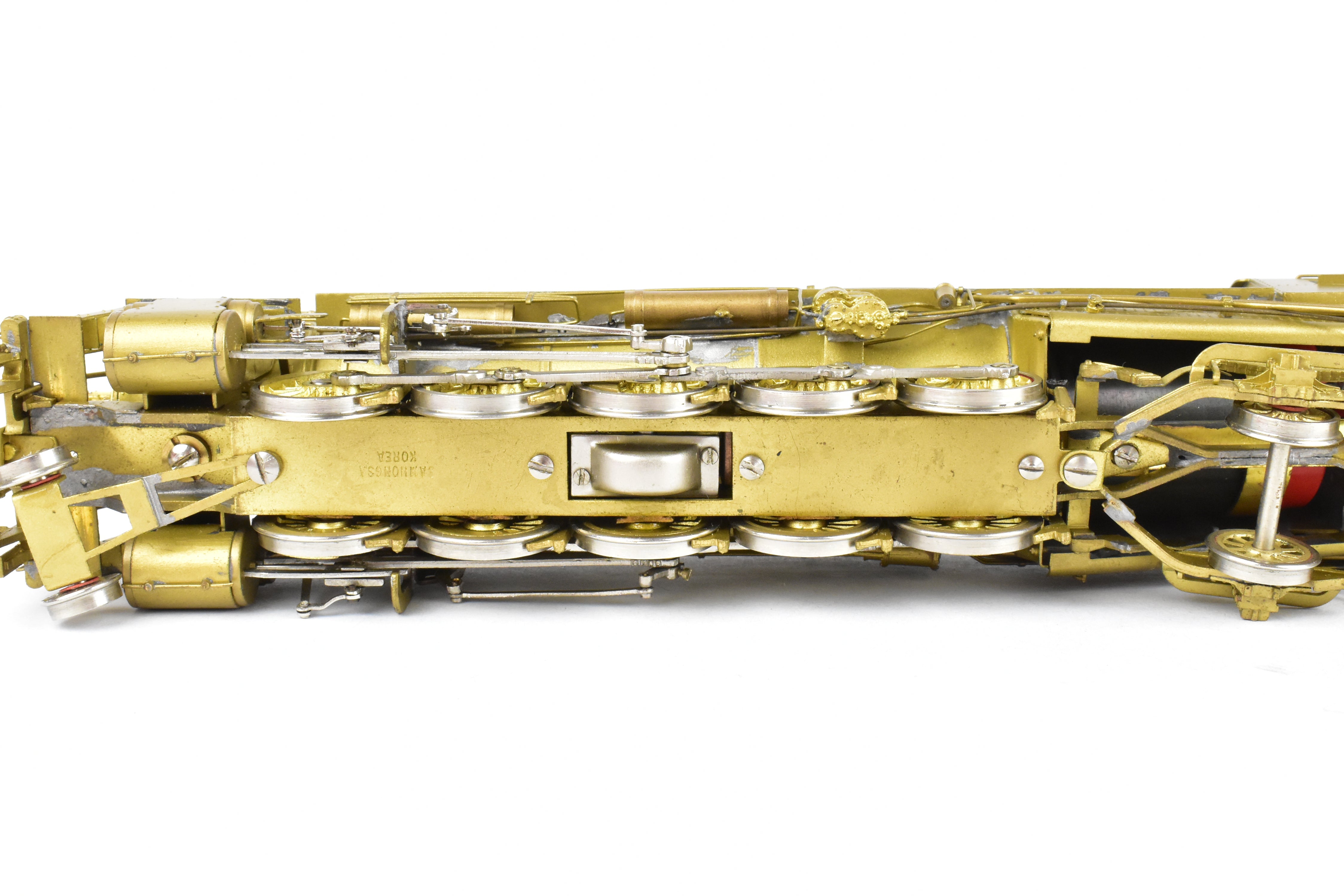 High - Quality HO Scale Brass Key Imports Model of United States Railway Administration (USRA) Various Roads Heavy 2 - 10 - 2 Steam Locomotive