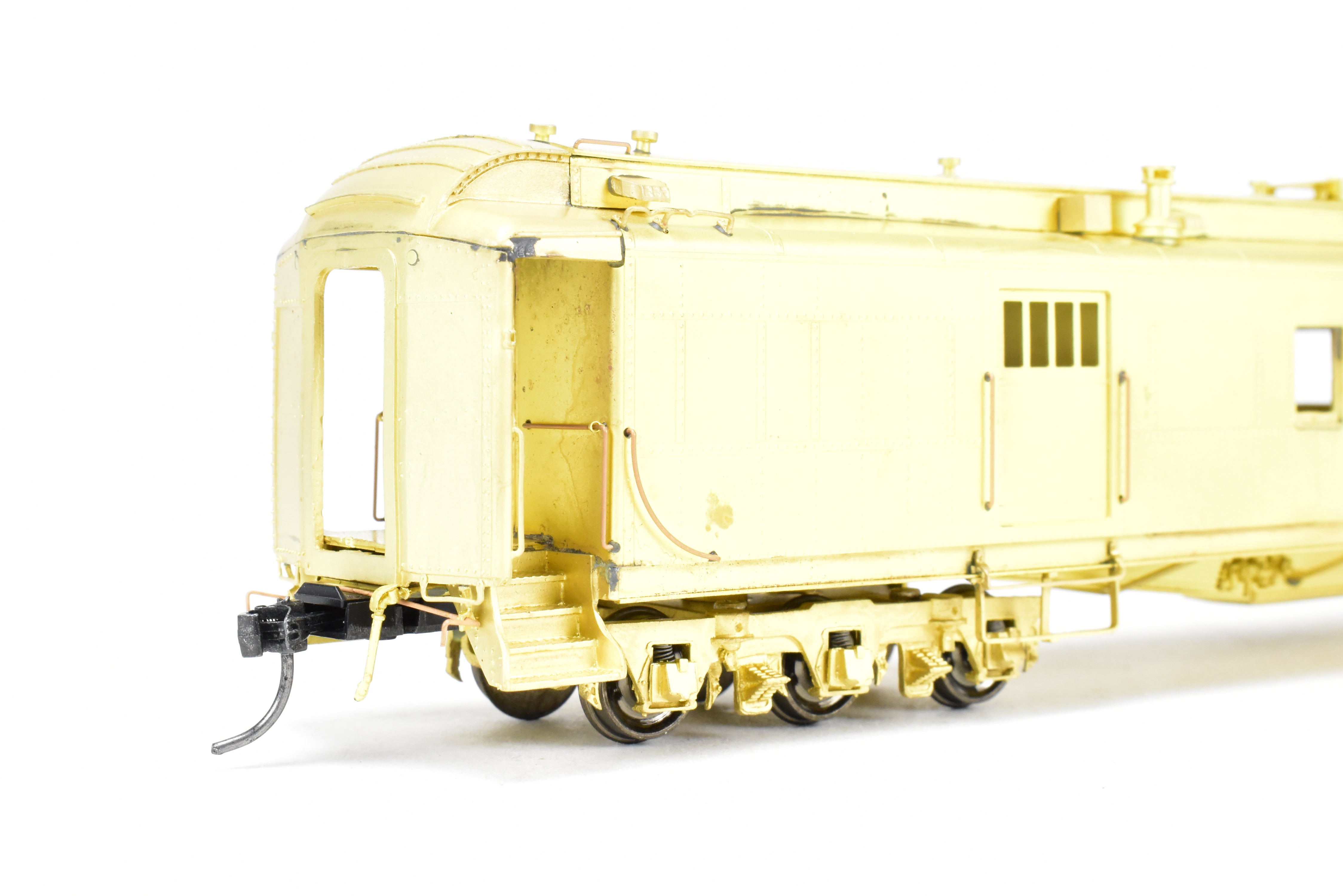 HO Scale Brass Pecos River ATSF - Santa Fe Heavyweight Combine Car #2410 (Wrong Box)