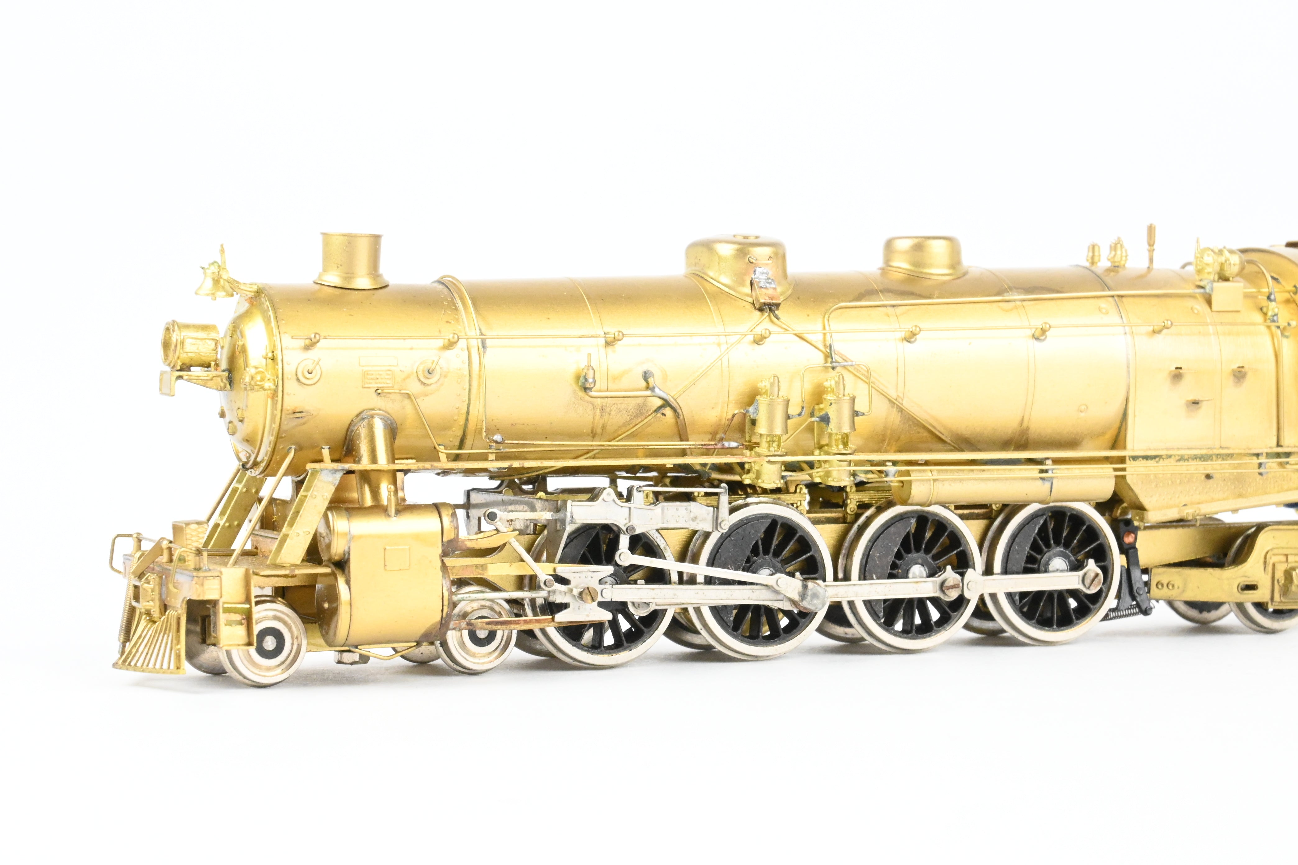 HO Scale Brass Nickel-Plated Model Train - New York Ontario & Western Class Y 4-8-2 Mountain Steam Locomotive by Nickel Plate Products