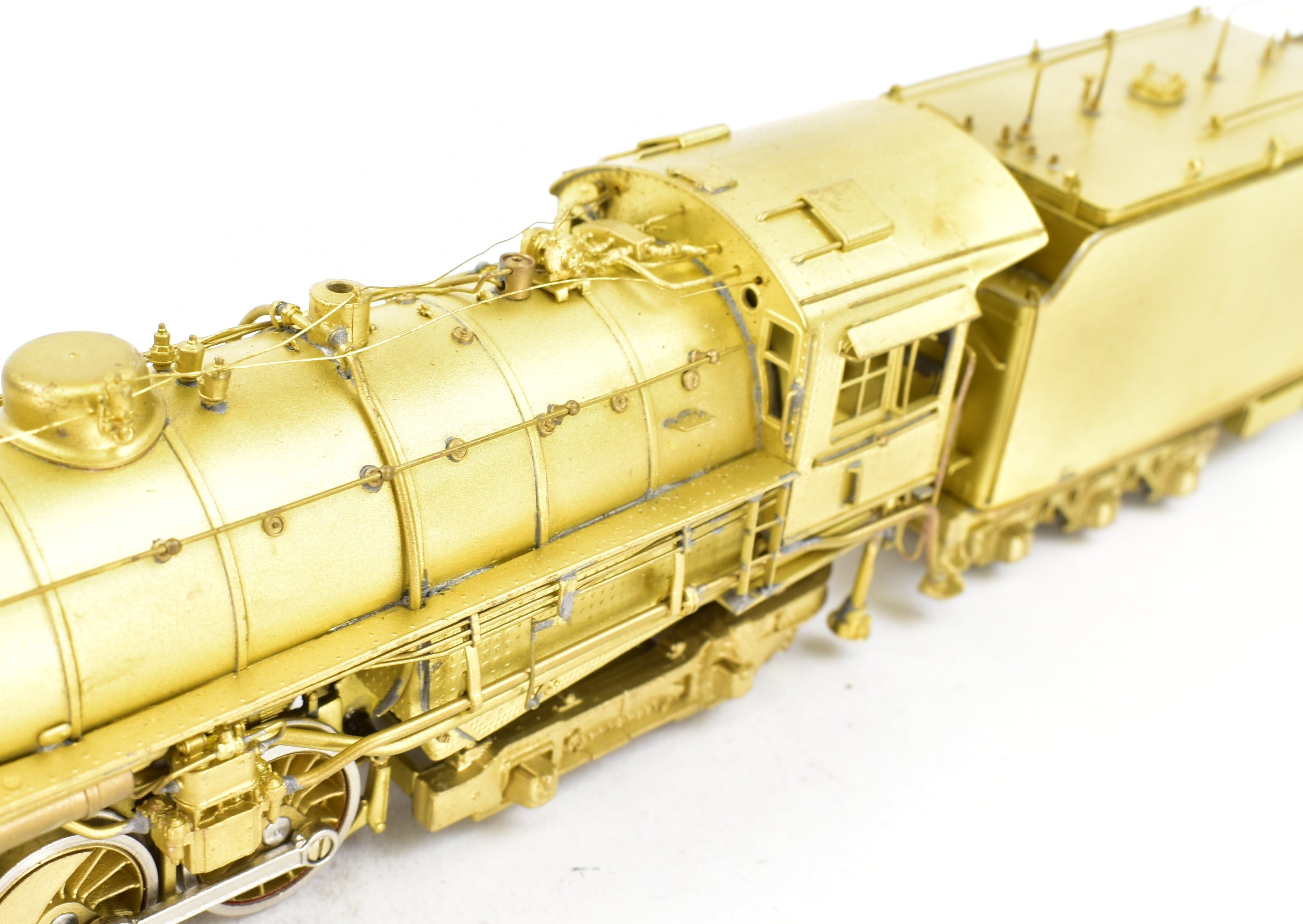 HO Scale Brass Texas & Pacific I-1A 2-10-4 #610 Sunset Model