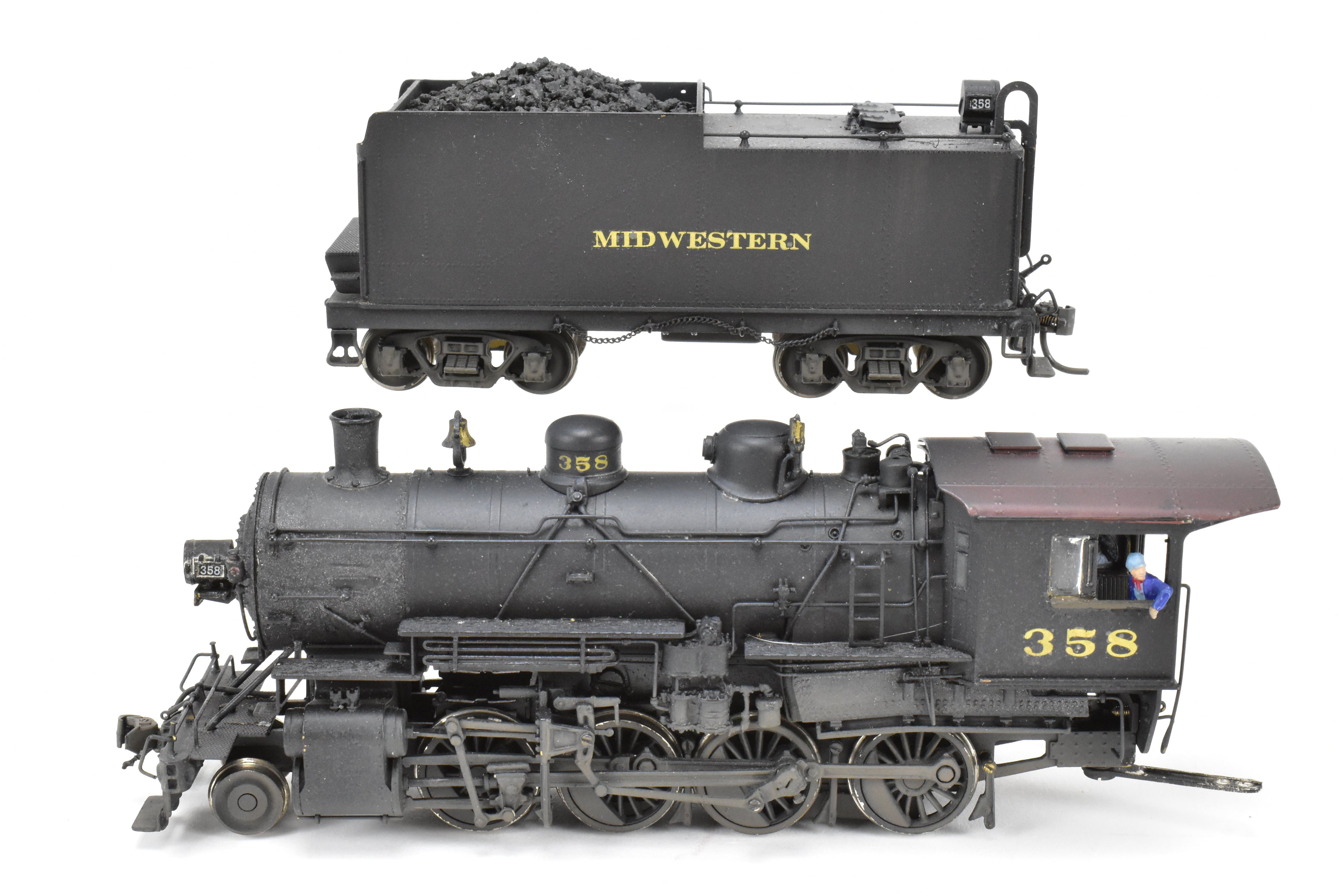 HO Scale Brass PFM SKI L&N Louisville & Nashville H-28a Class 2-8-0 with Custom Paint