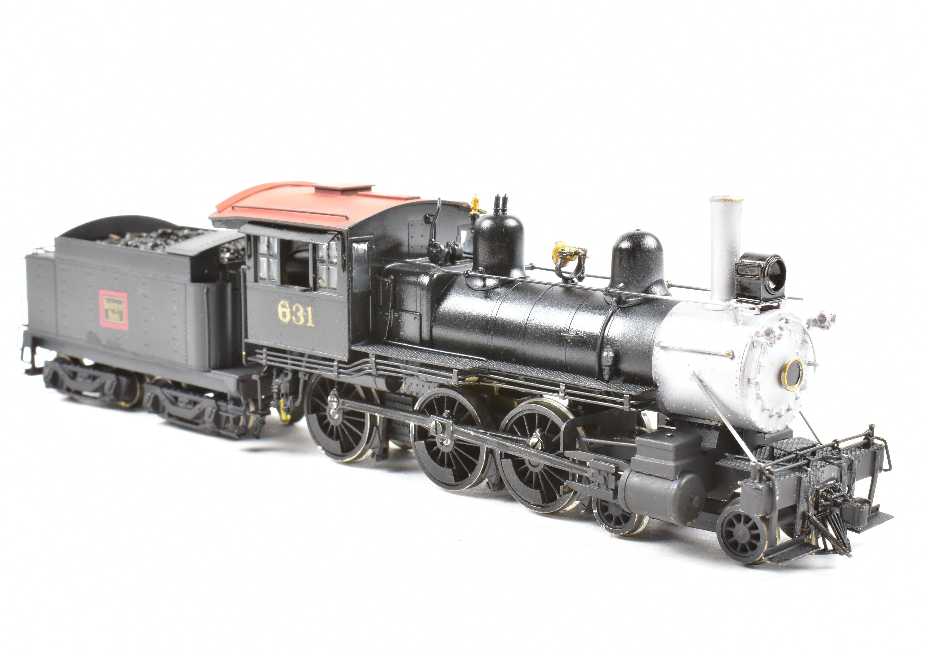 HO Scale Custom Painted Nickel Plate Products CB&Q Burlington Route K-2 4-6-0 Ten Wheeler Brass Model