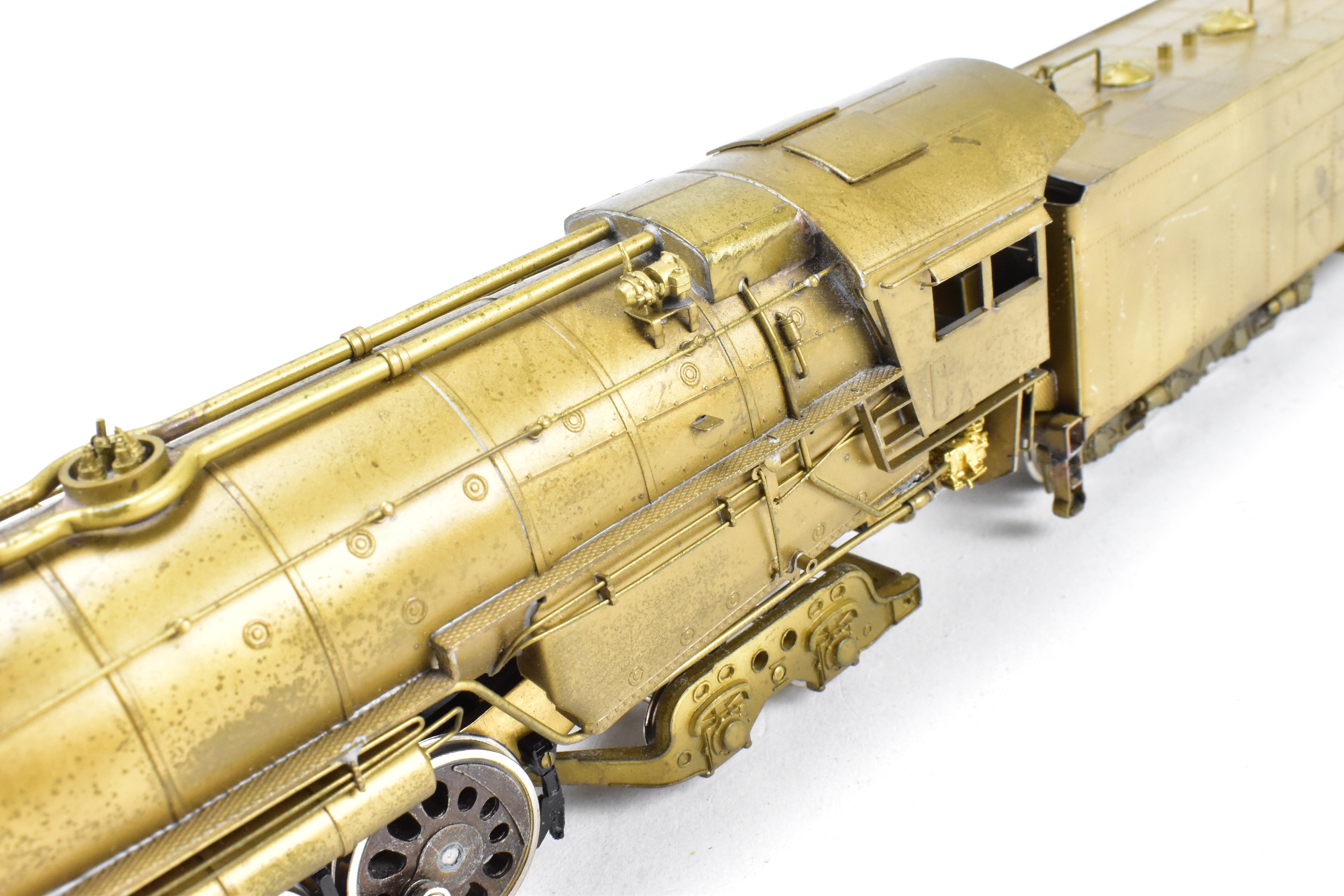HO Scale Brass PFM - United ATSF - Santa Fe 2-10-4 Locomotive with Can Motor and Gearbox Conversion