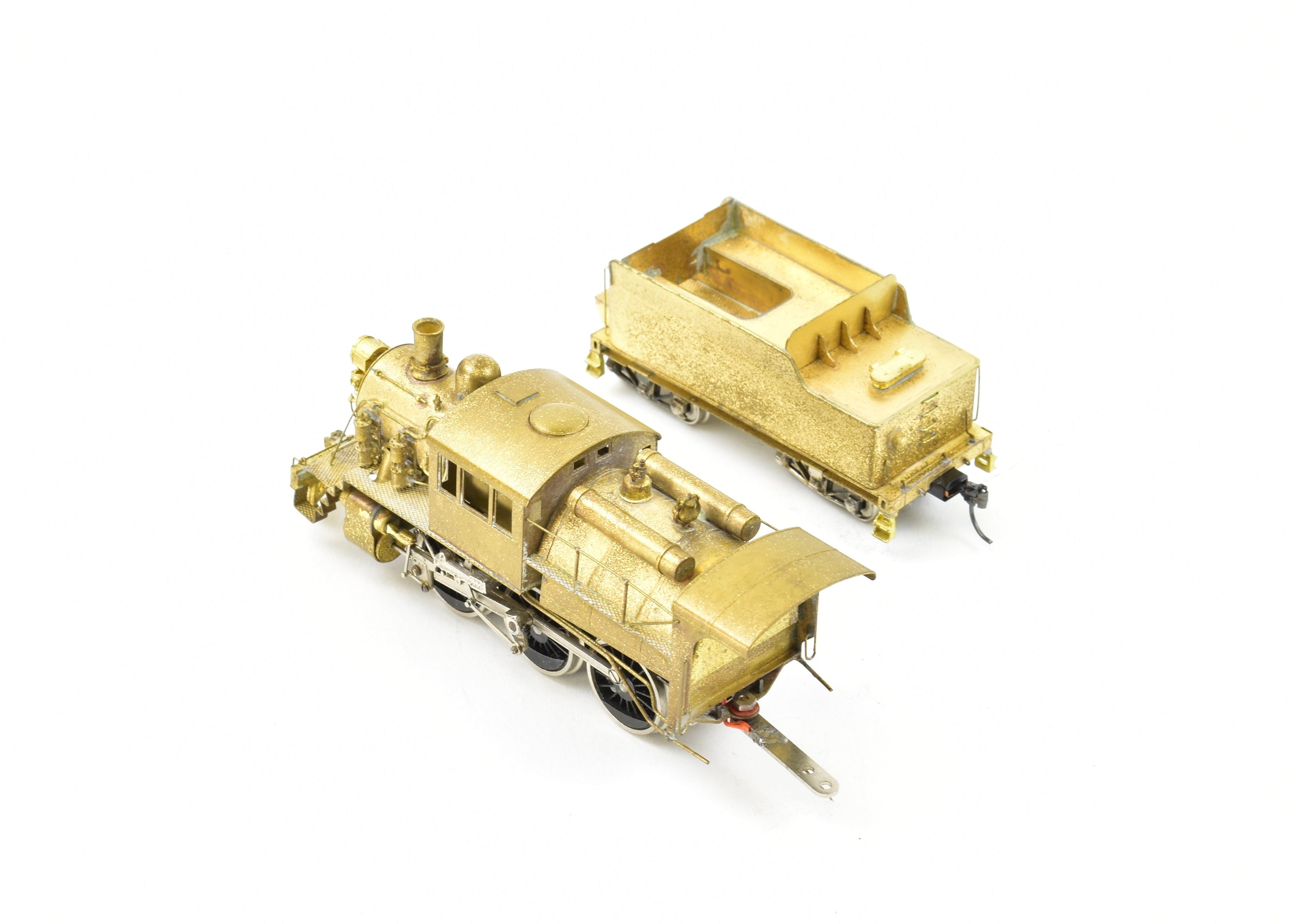 HO Scale Brass Nickel Plate Products (NPP) - New York Ontario & Western Class U 2-6-0 Mogul Camelback Model Train without Original Box