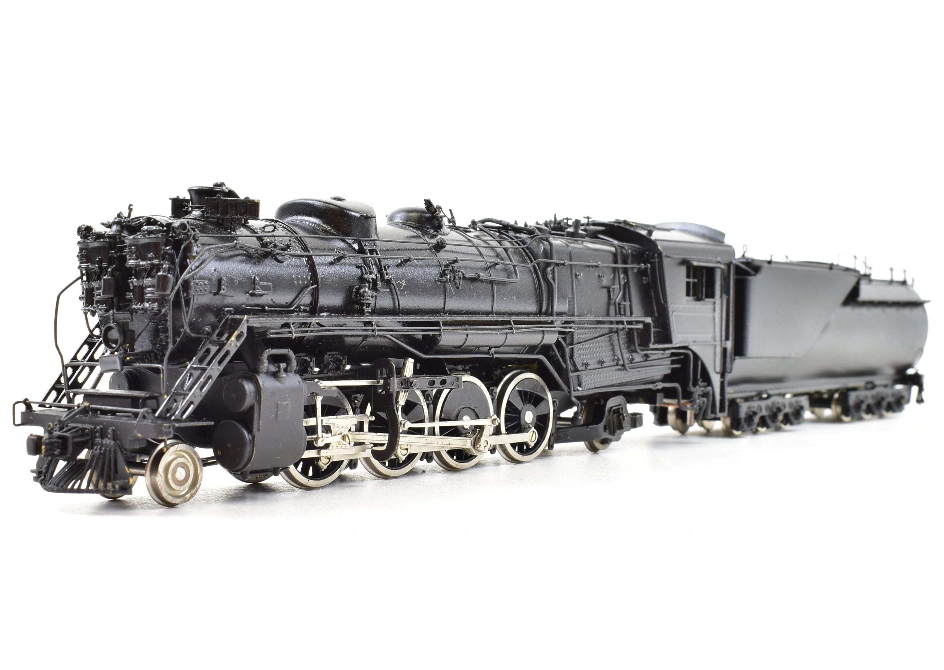 HO Brass Sunset Models GN Great Northern 2-8-2 O-8 Class Closed Cab Partially Painted Black
