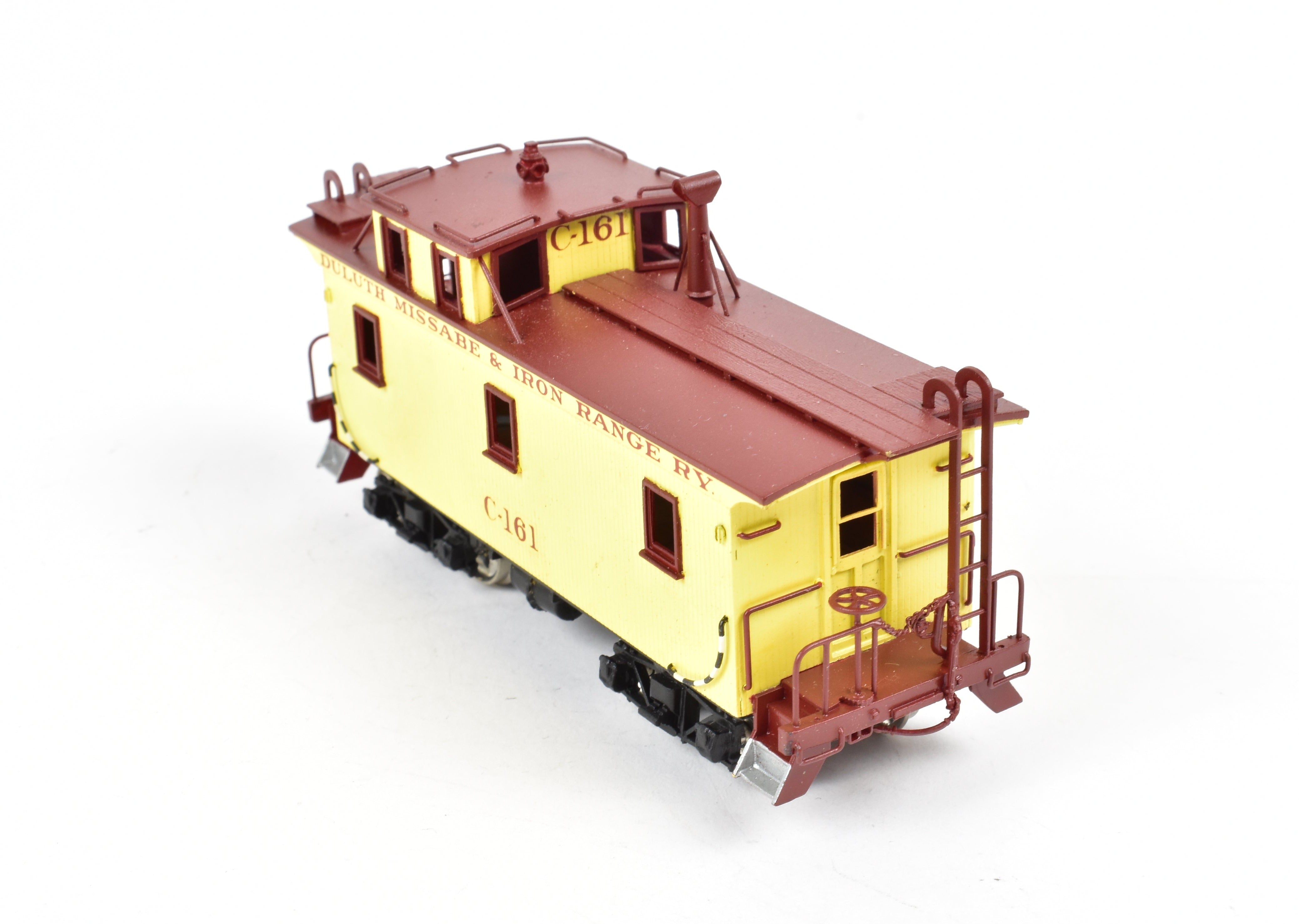 HO Scale Brass Duluth Missabe & Iron Range Wood Caboose FP #C-161 by SKI