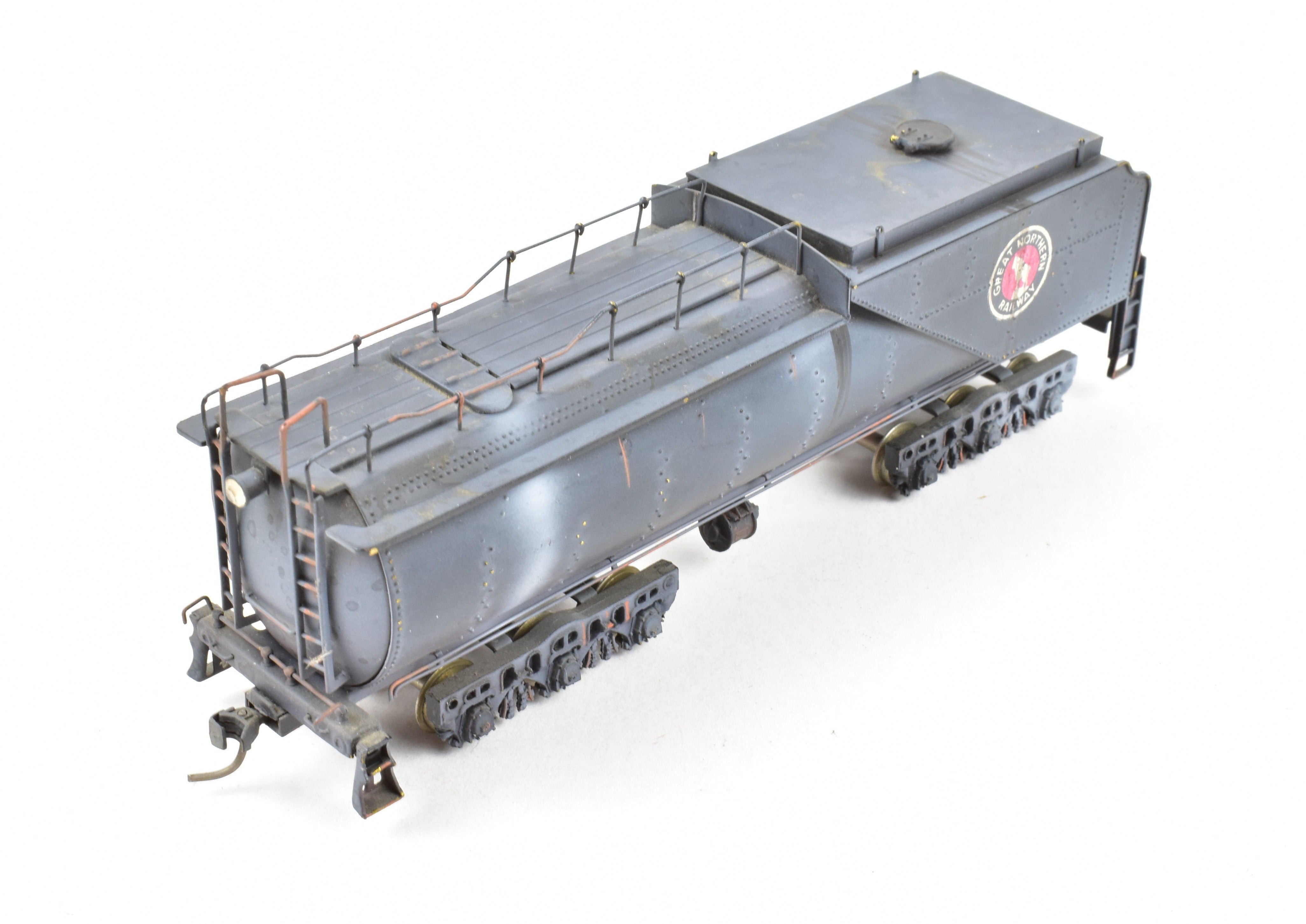 HO Scale Brass PFM - Tenshodo GN - Great Northern 4-8-4 Class S-1 Steam Locomotive Model with 1970 Run Factory Paint and Heavy Custom Weathering