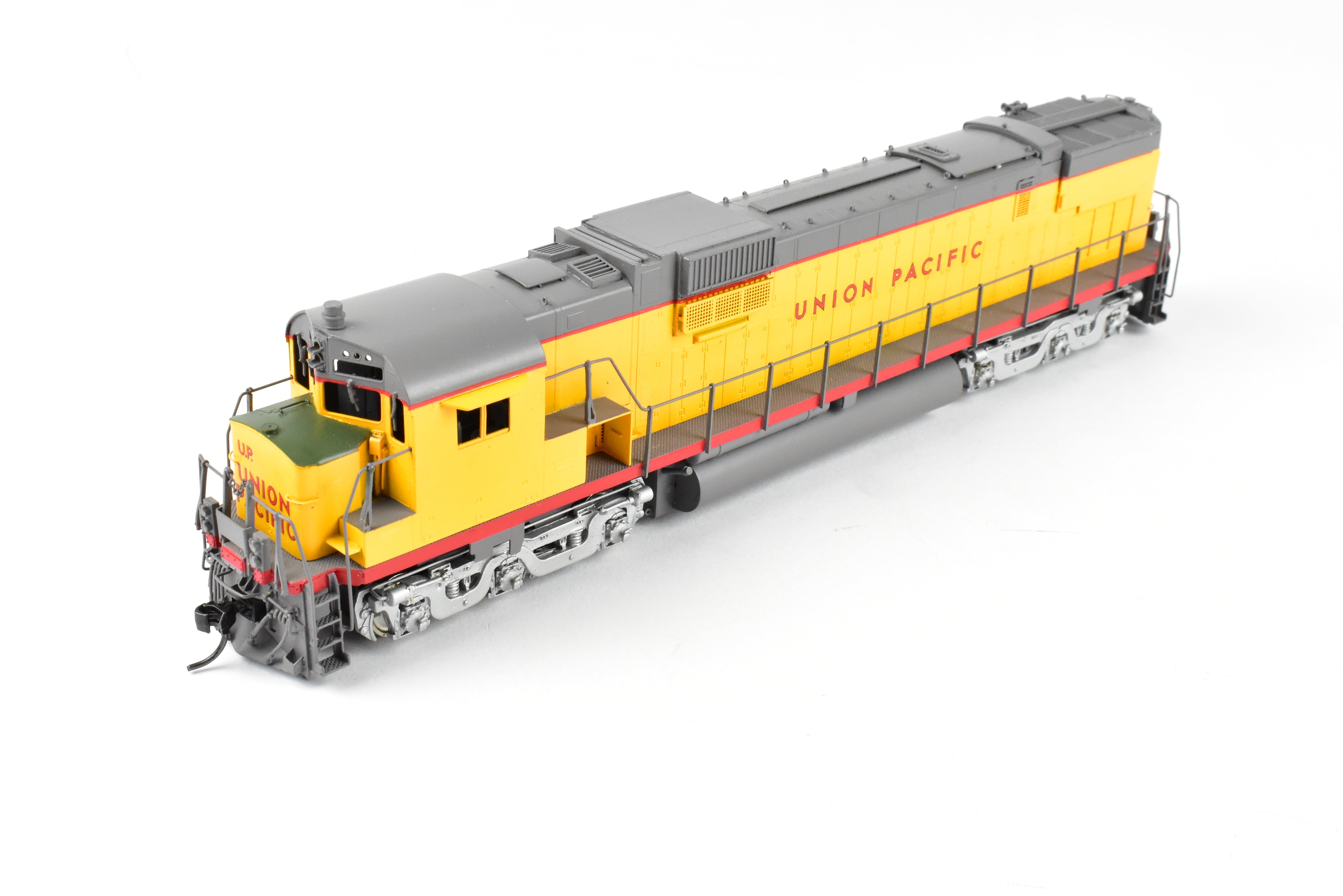 High - Quality HO Scale Brass Union Pacific ALCo C - 630 3000 HP Low Hood Freight Locomotive Model from Oriental Limited, Lettered without Number