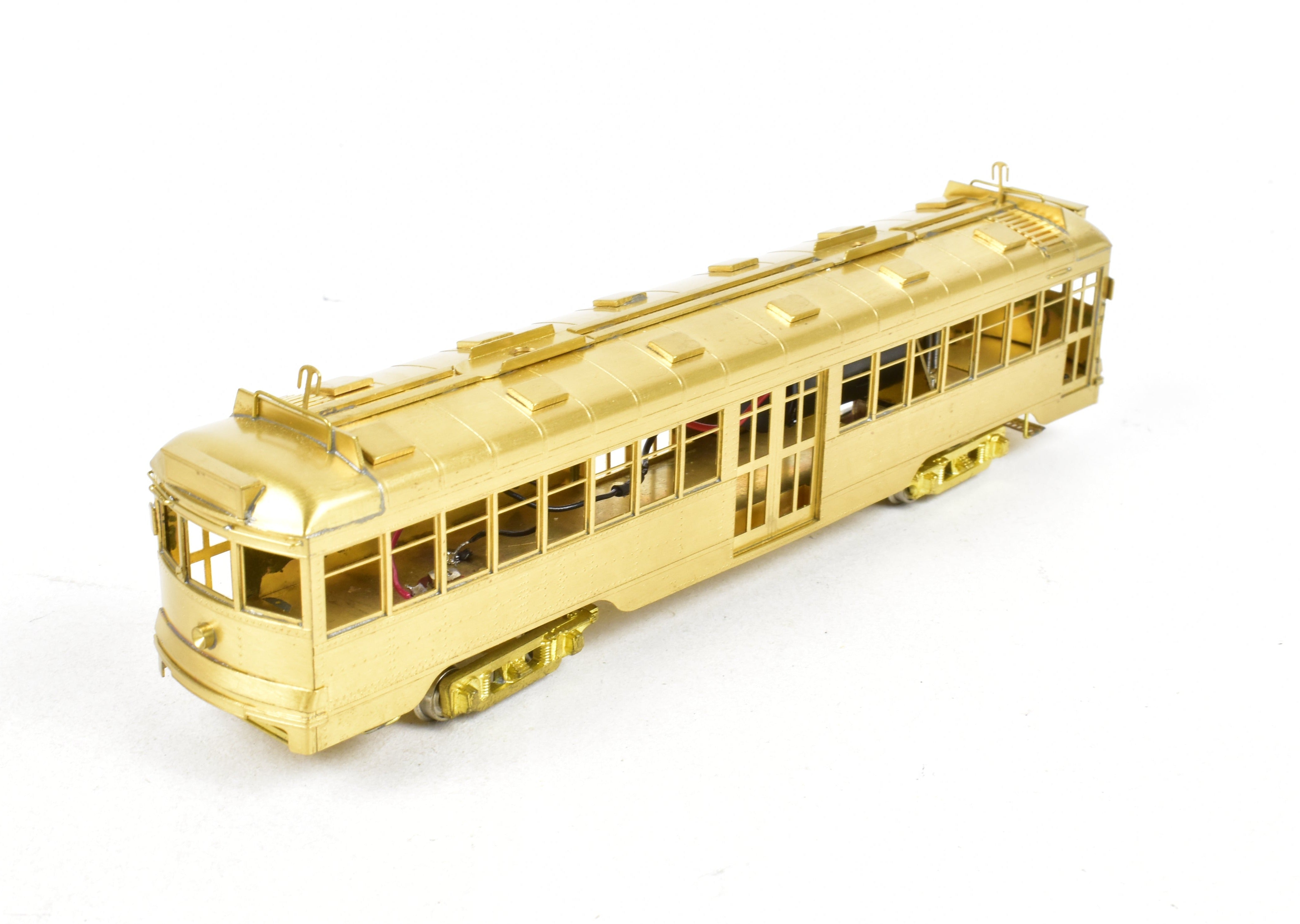 HO Scale Brass Oriental Limited Pacific Electric Hollywood Car, Powered Models Ranging from #600 to #649