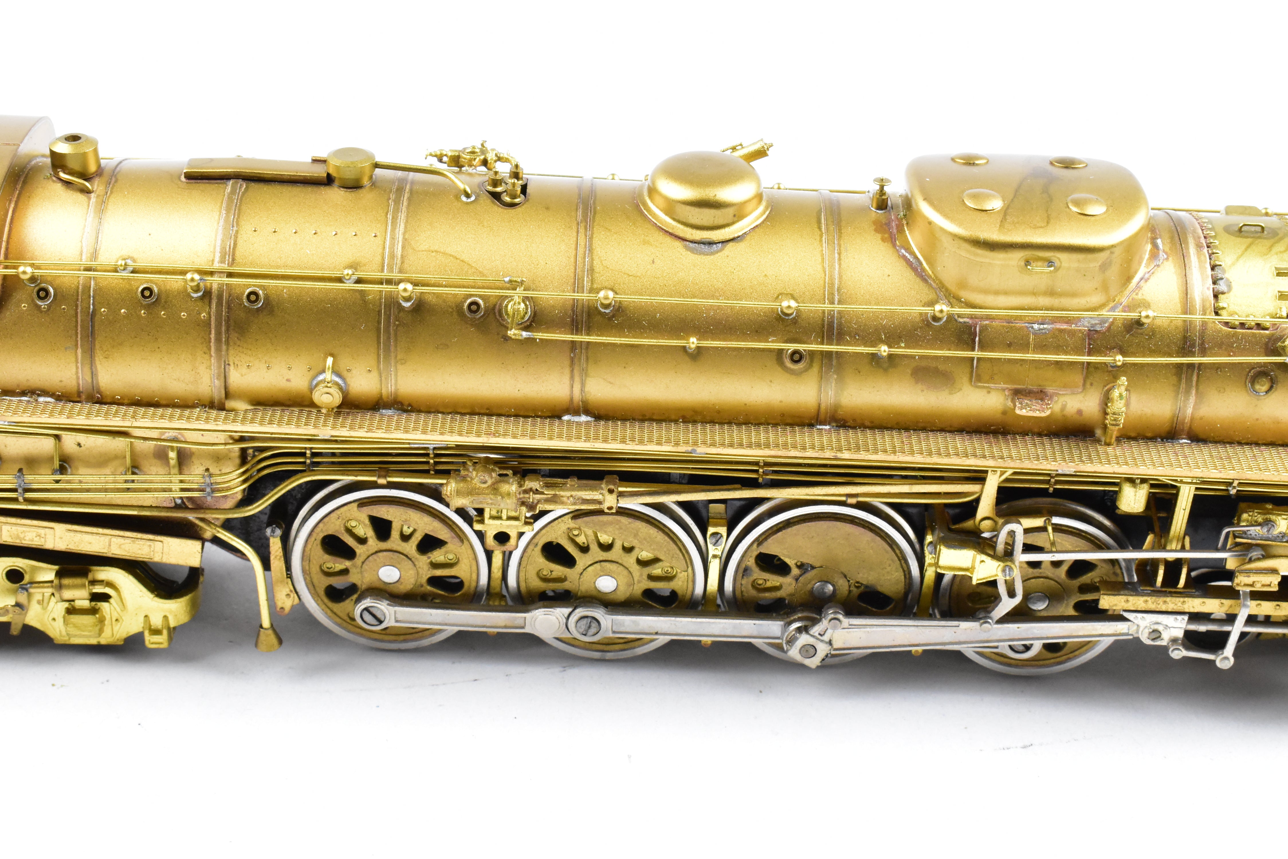 HO Scale Brass Model Train - Northwest Short Line MILW - Milwaukee Road S-2 4-8-4 Locomotive