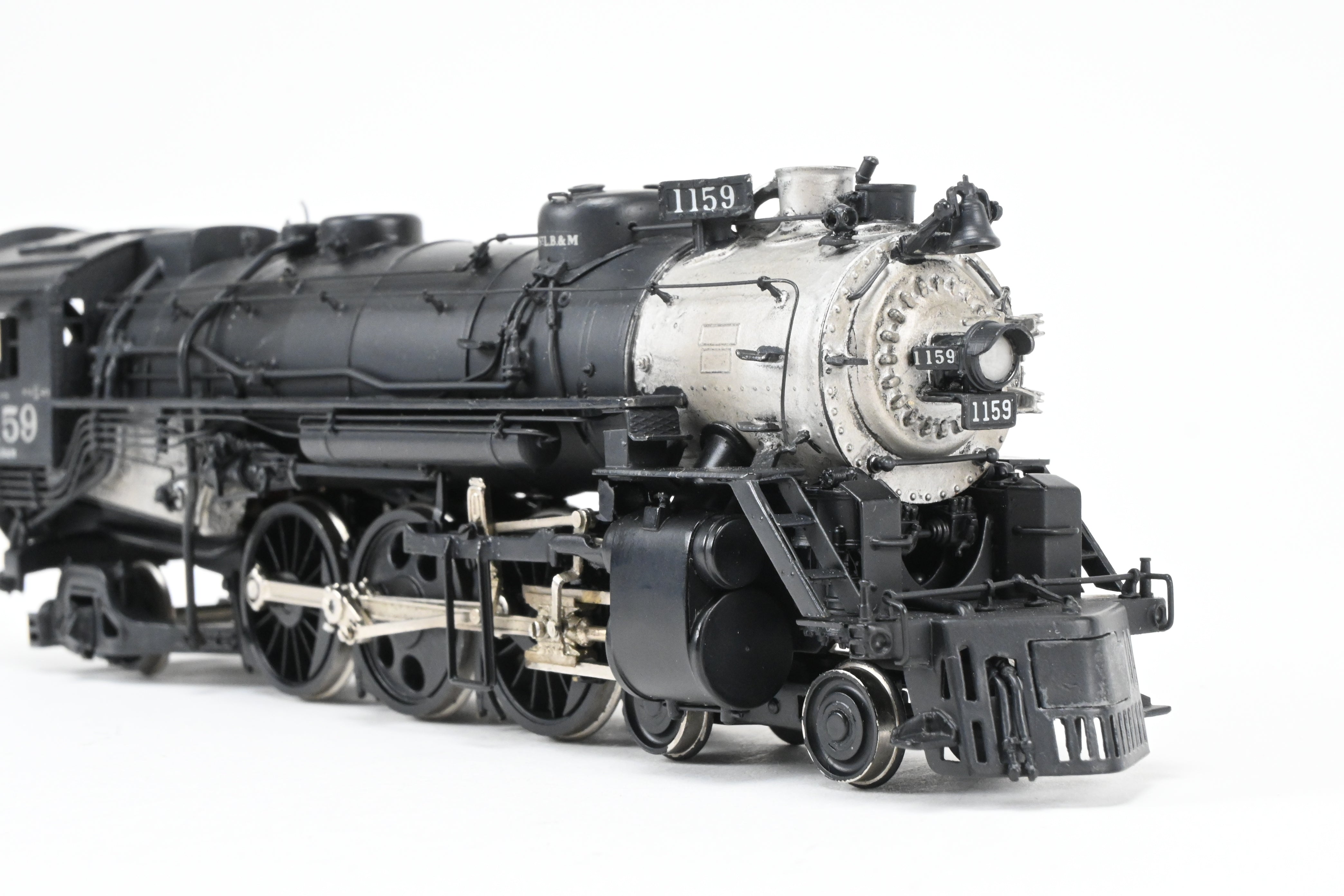 HO Scale Brass PFM Model Train - Samhongsa MP - Missouri Pacific 4-6-2 P-73 Steam Locomotive Custom Painted by Joe G. Collias with Road Number 1159