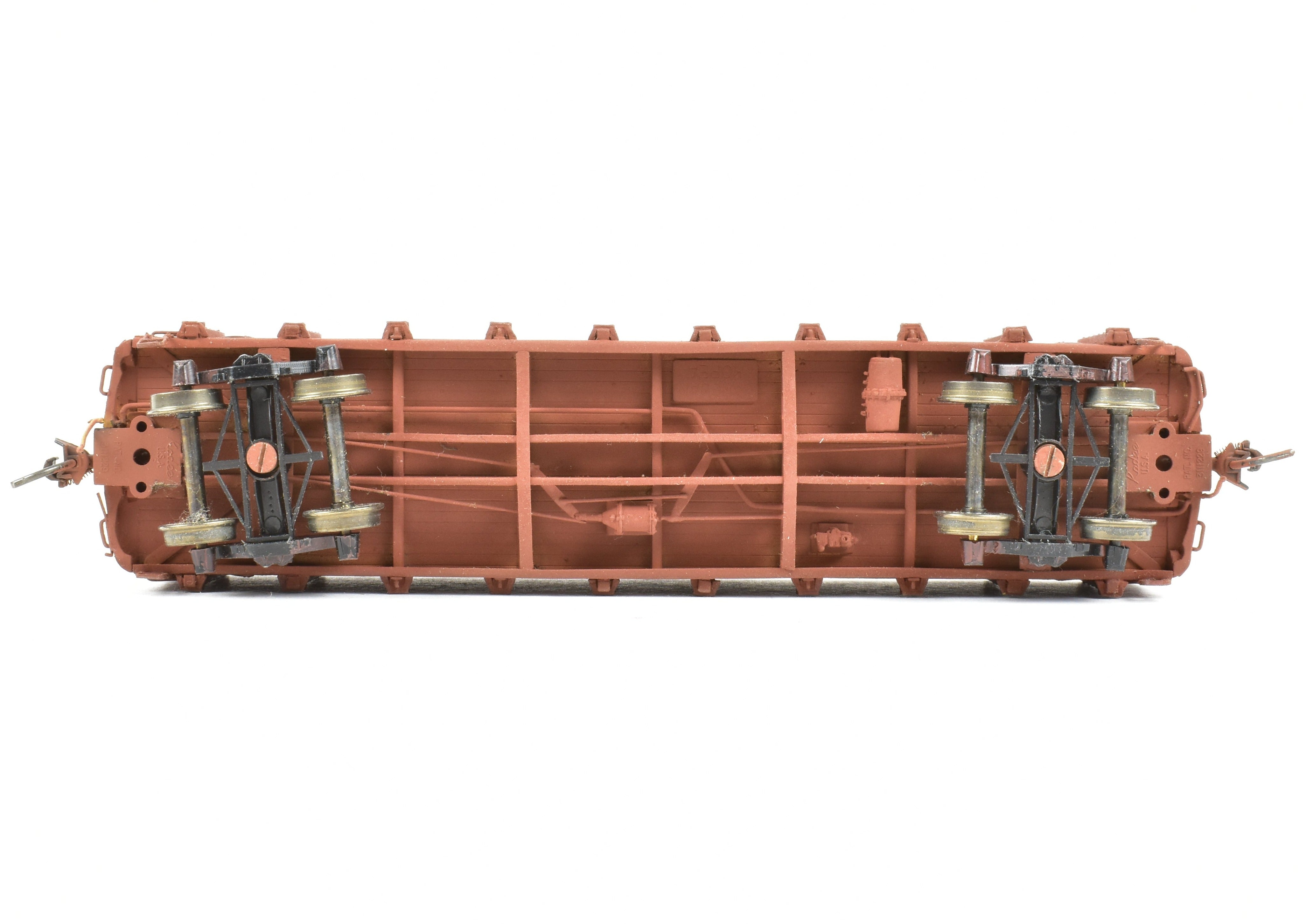 HO Scale Brass Model of Southern Pacific G-70-1/3/5 Sulfur Gondola by Pecos River Brass without Lettering