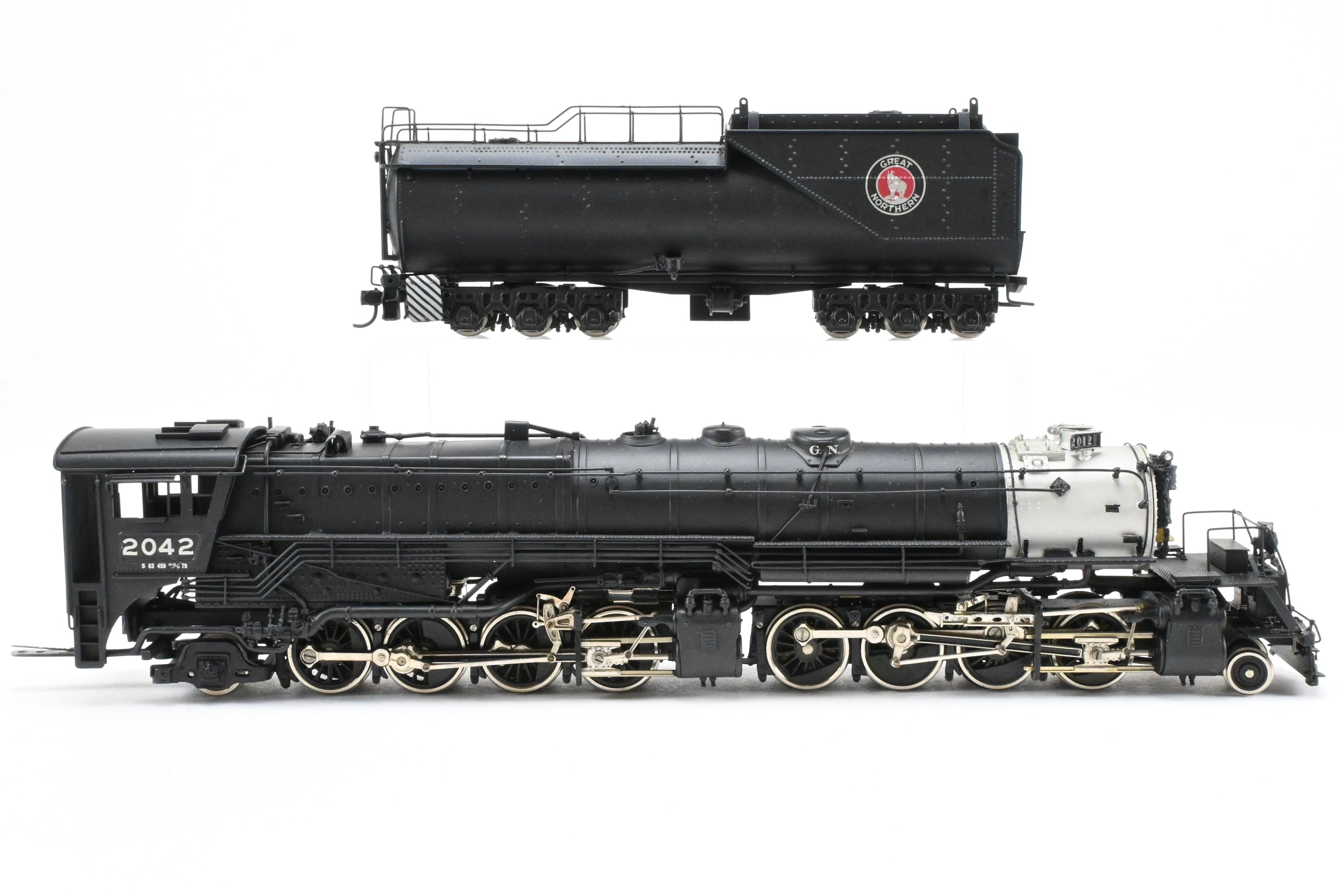 1969 HO Brass PFM - Tenshodo GN Great Northern 2-8-8-2 Class R-2 FP No. 2042 Model