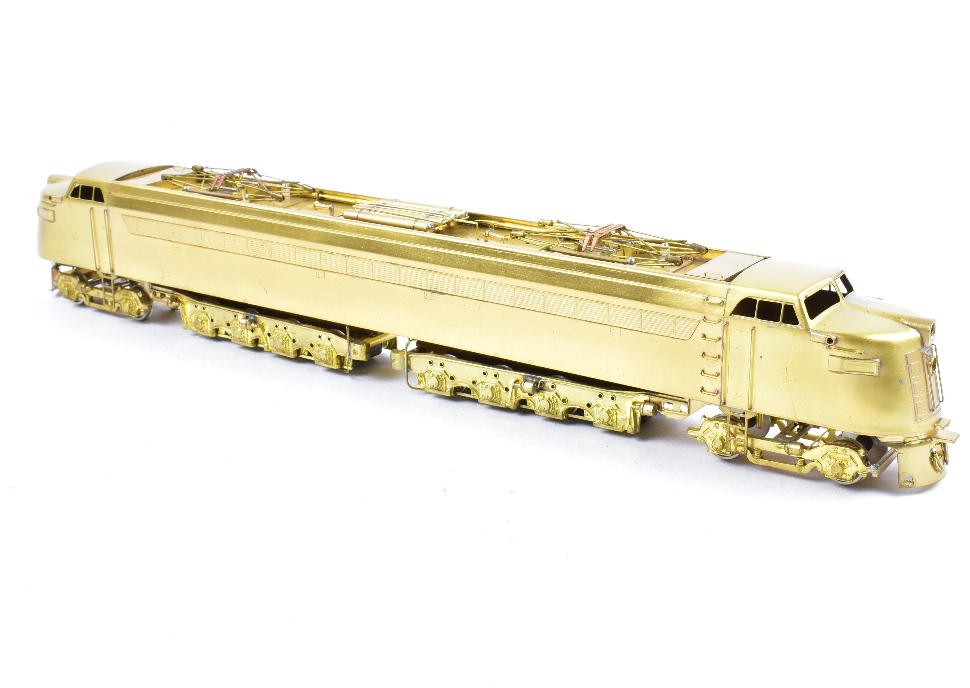 HO Scale Custom Brass Model - Great Northern General Electric W-1 Electric Locomotive from NJ Custom Brass