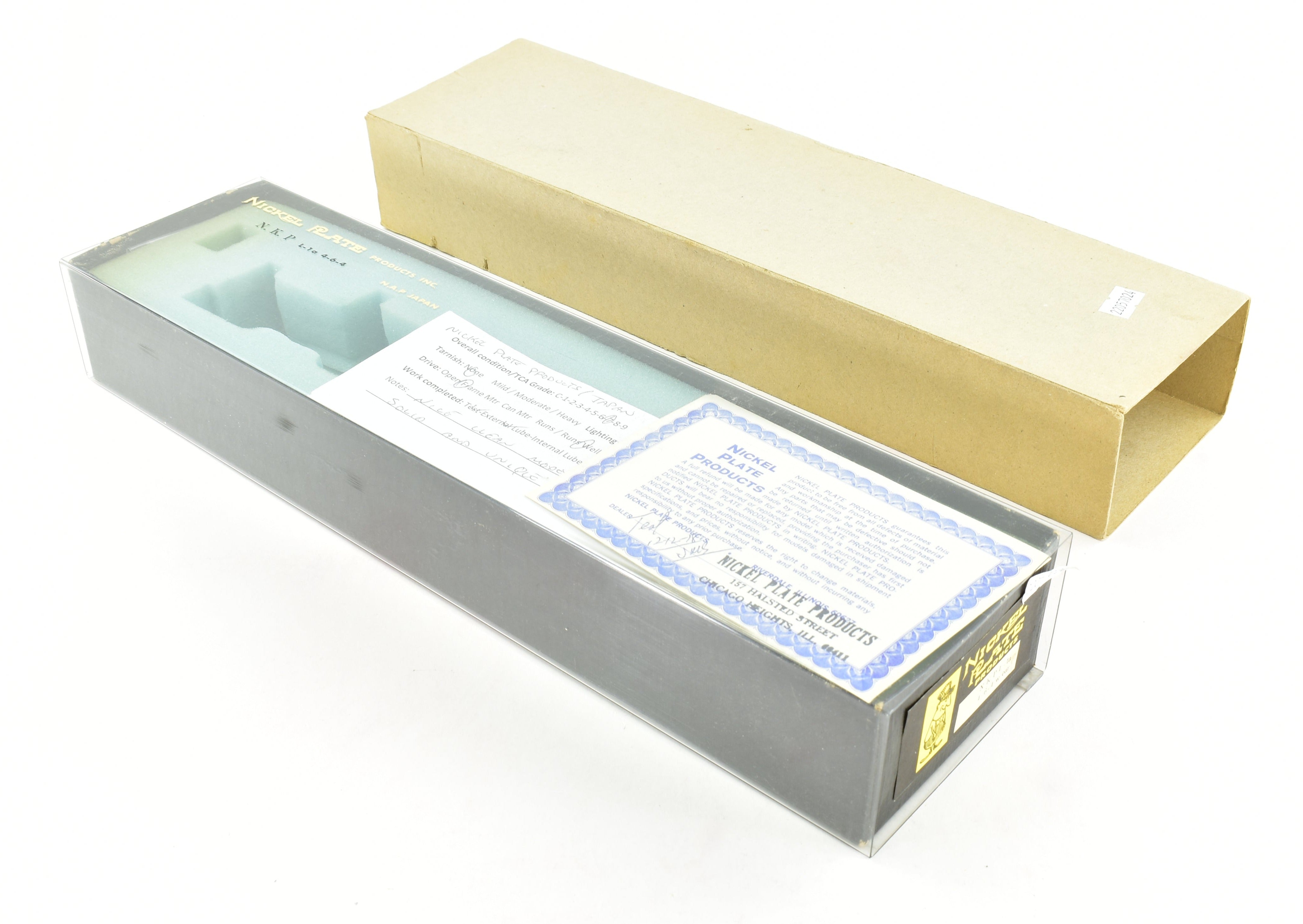 HO Scale Brass NPP Nickel - Plated NKP Class L - 1a 4 - 6 - 4 Pro - Painted Smoke Lifters Model