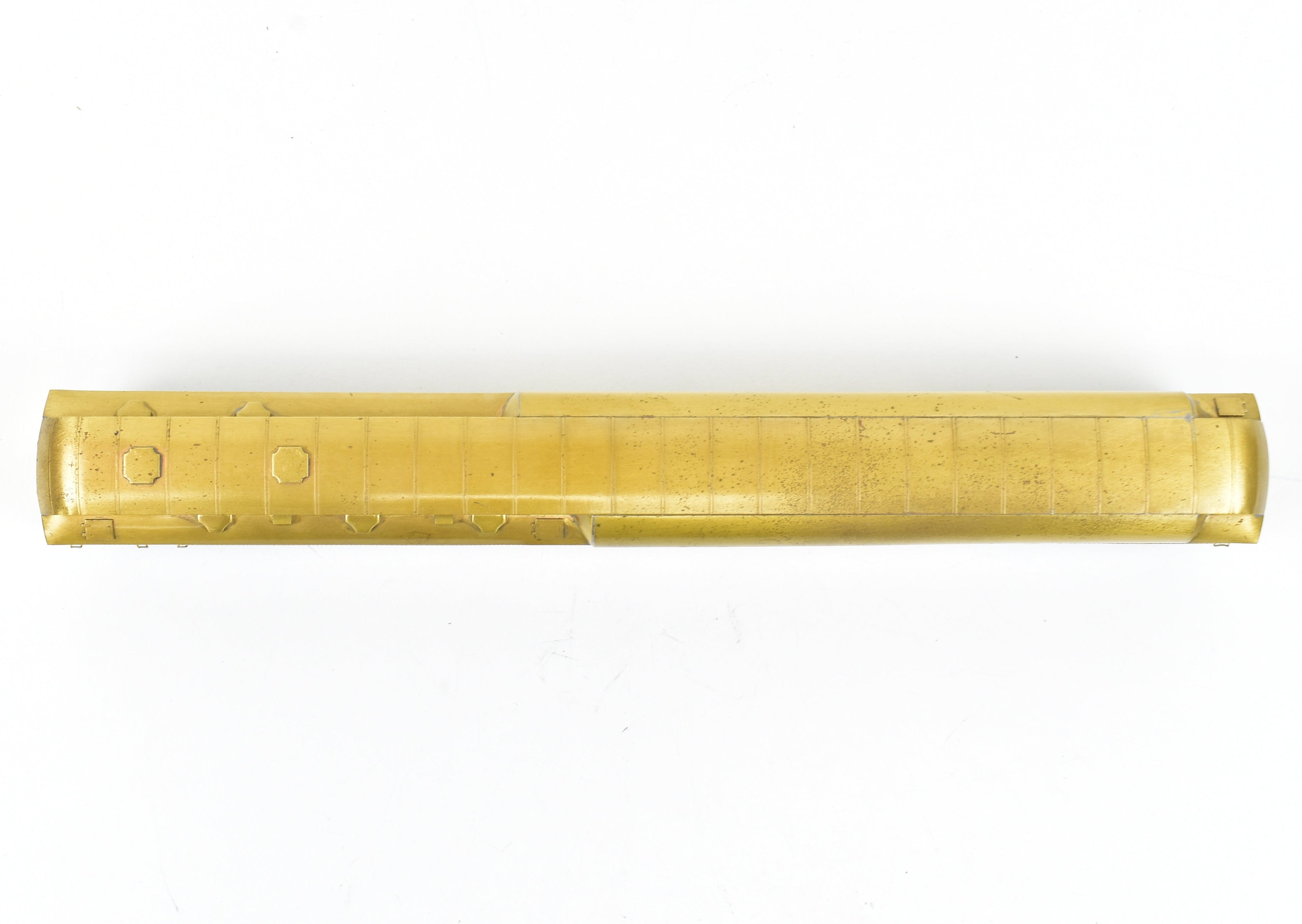 HO Scale Brass Lambert Heavyweight Diner with Central Valley Metal-Wheel Trucks