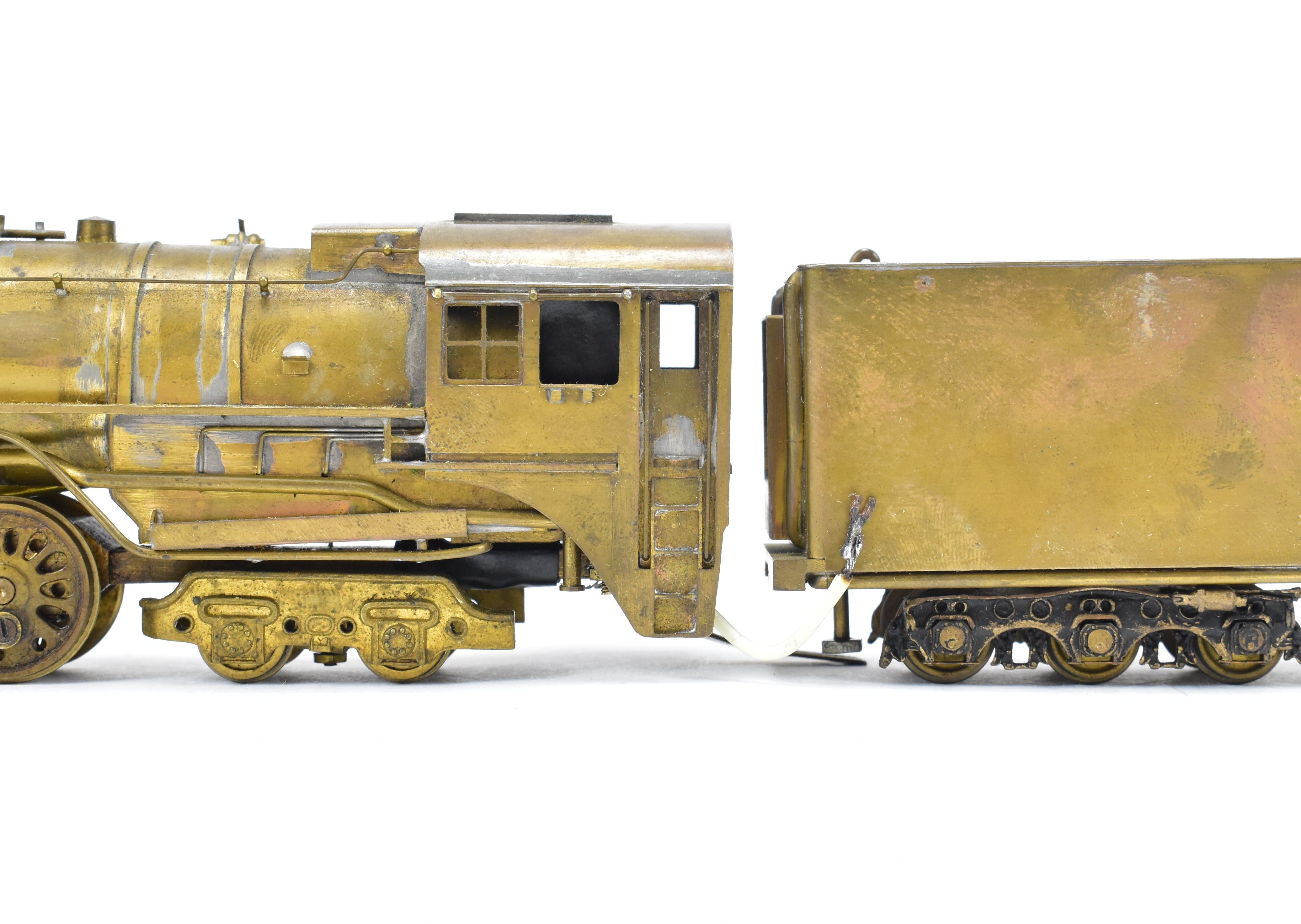 High - Quality HO Scale Brass Pacific Fast Mail Model Train - Tetsudo MILW - Milwaukee Road 4 - 8 - 4 S - 2, Hand - Crafted in 1956, One of Only 8 Produced!