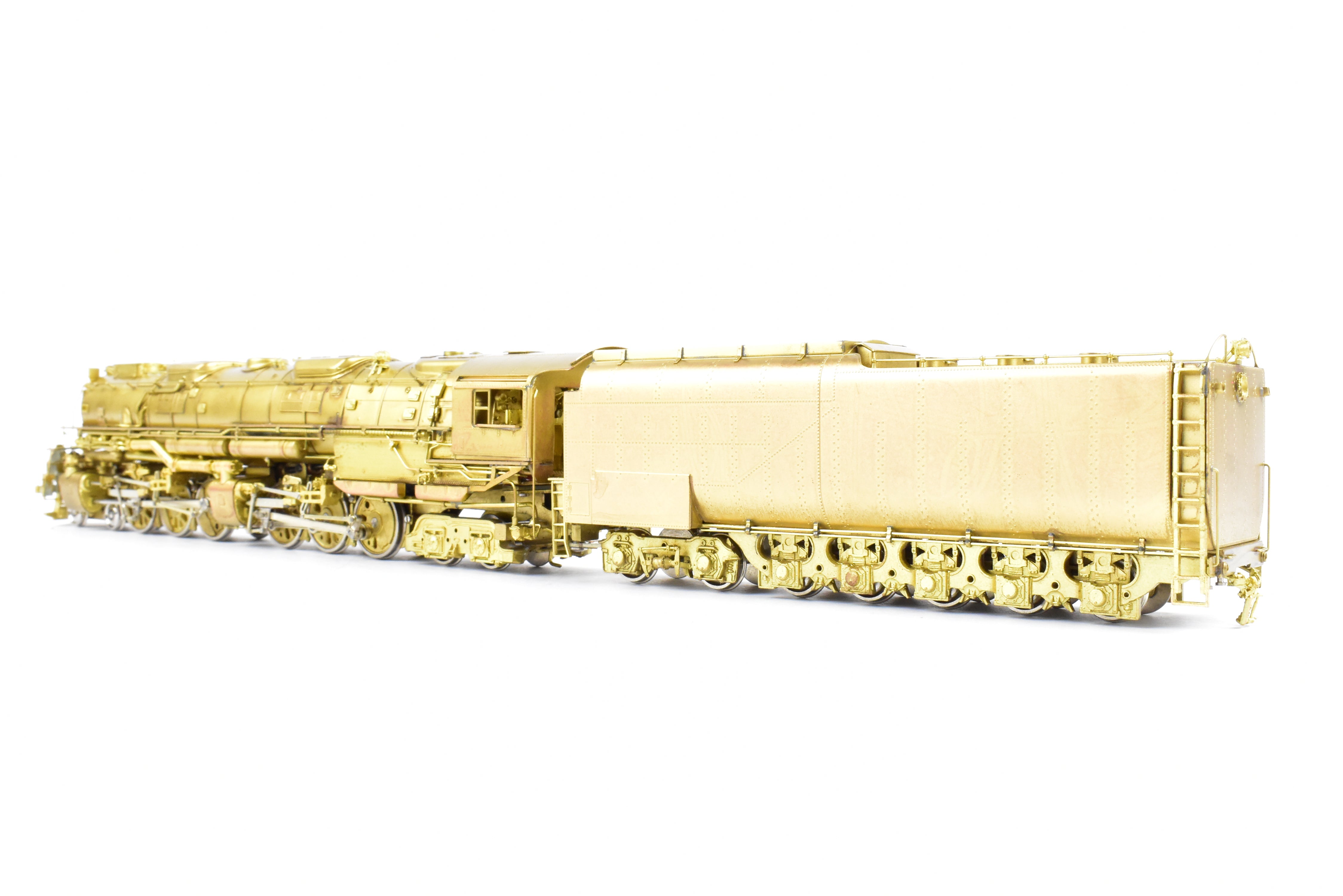 HO Scale Brass Key Imports Union Pacific 4-6-6-4 3985 Challenger Steam Locomotive Coal Tender Version Classic Model Series
