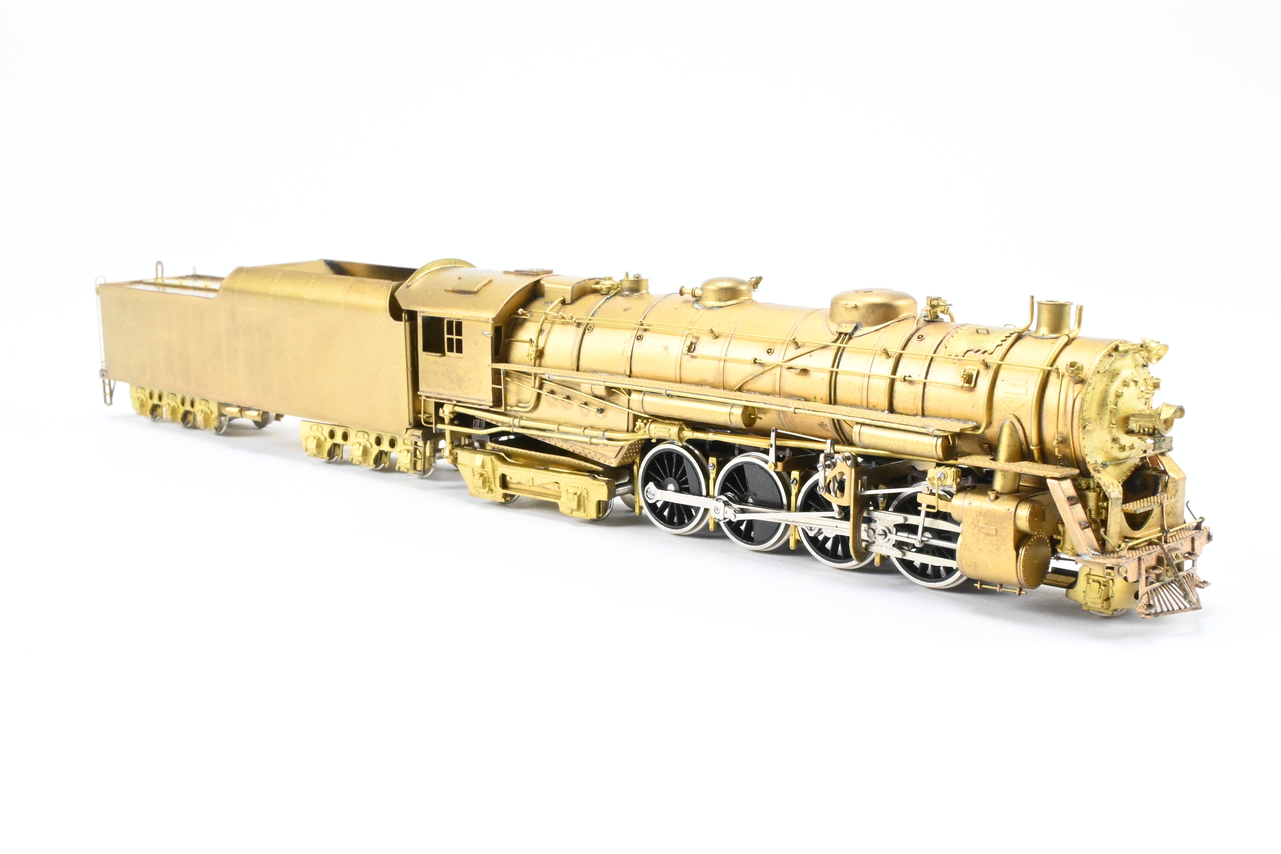 1966 HO Brass PFM - Fujiyama Erie Railroad 2-8-4 Class S-4 Model with Minor Wear