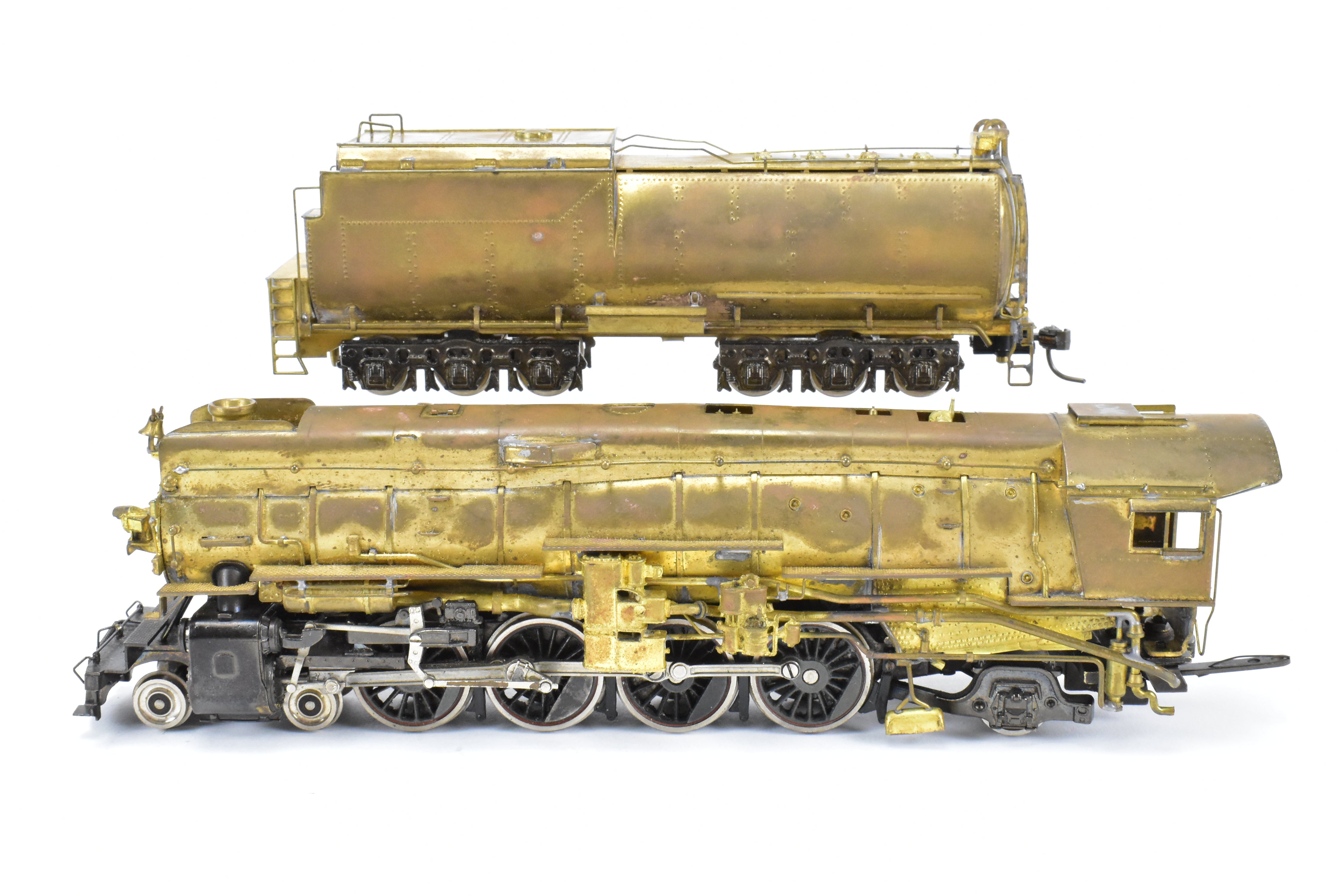 HO Brass Max Gray SP Vintage 4-8-2 Mountain Locomotive (Class MT-4)