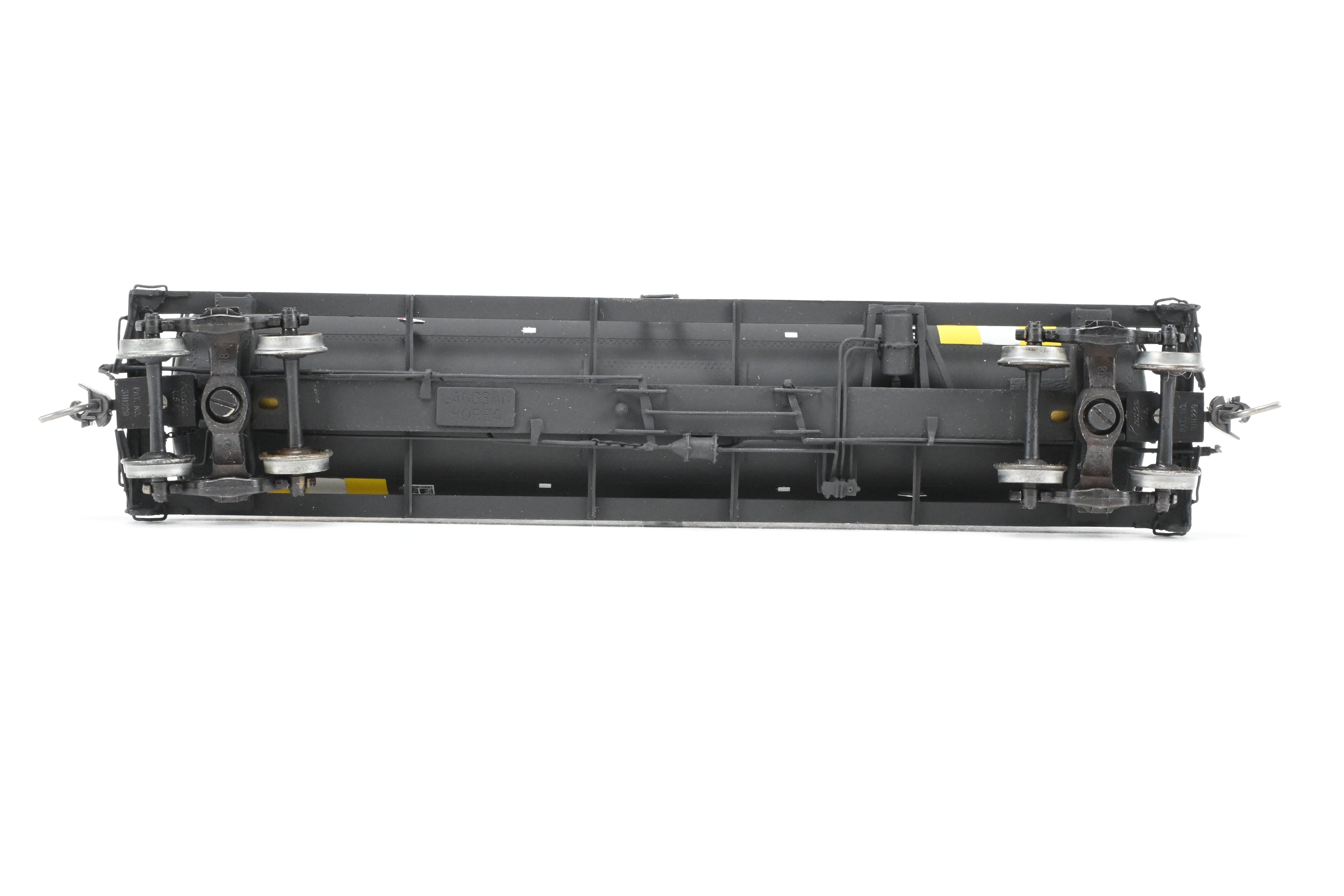 High - Quality HO Scale Brass Pecos River Brass ATSF - Santa Fe Tk - M Tank Car with CP Number 98210