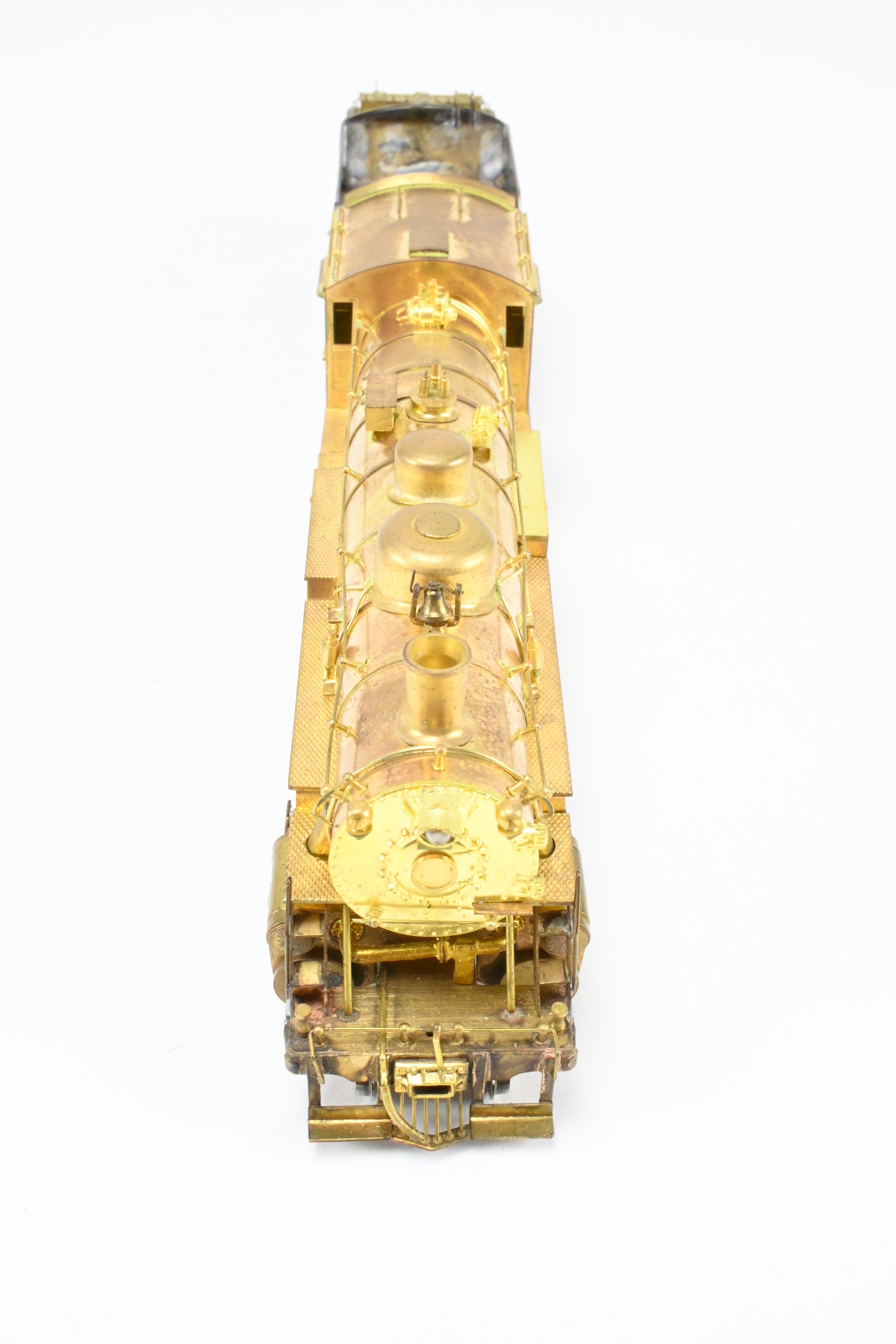 HO Scale Brass LMB Models CB&Q - Burlington Route 2-8-2 O-1A Mikado Steam Locomotive with Custom Tender Crafted by Joe G Collias