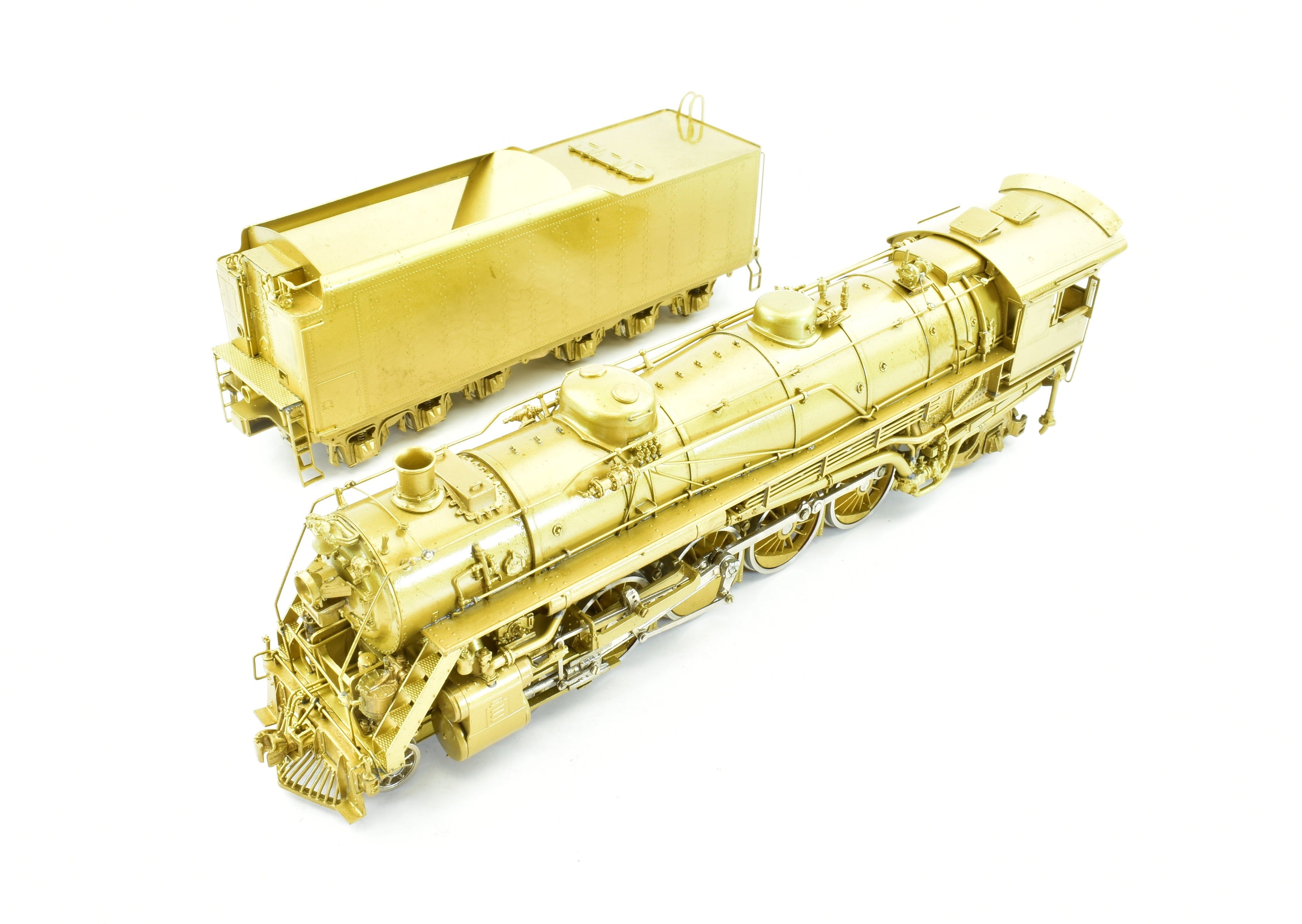 Rare HO Brass SKI Soo Line N - 20 Class 4 - 8 - 2 Mountain Pacific Fast Mail Model